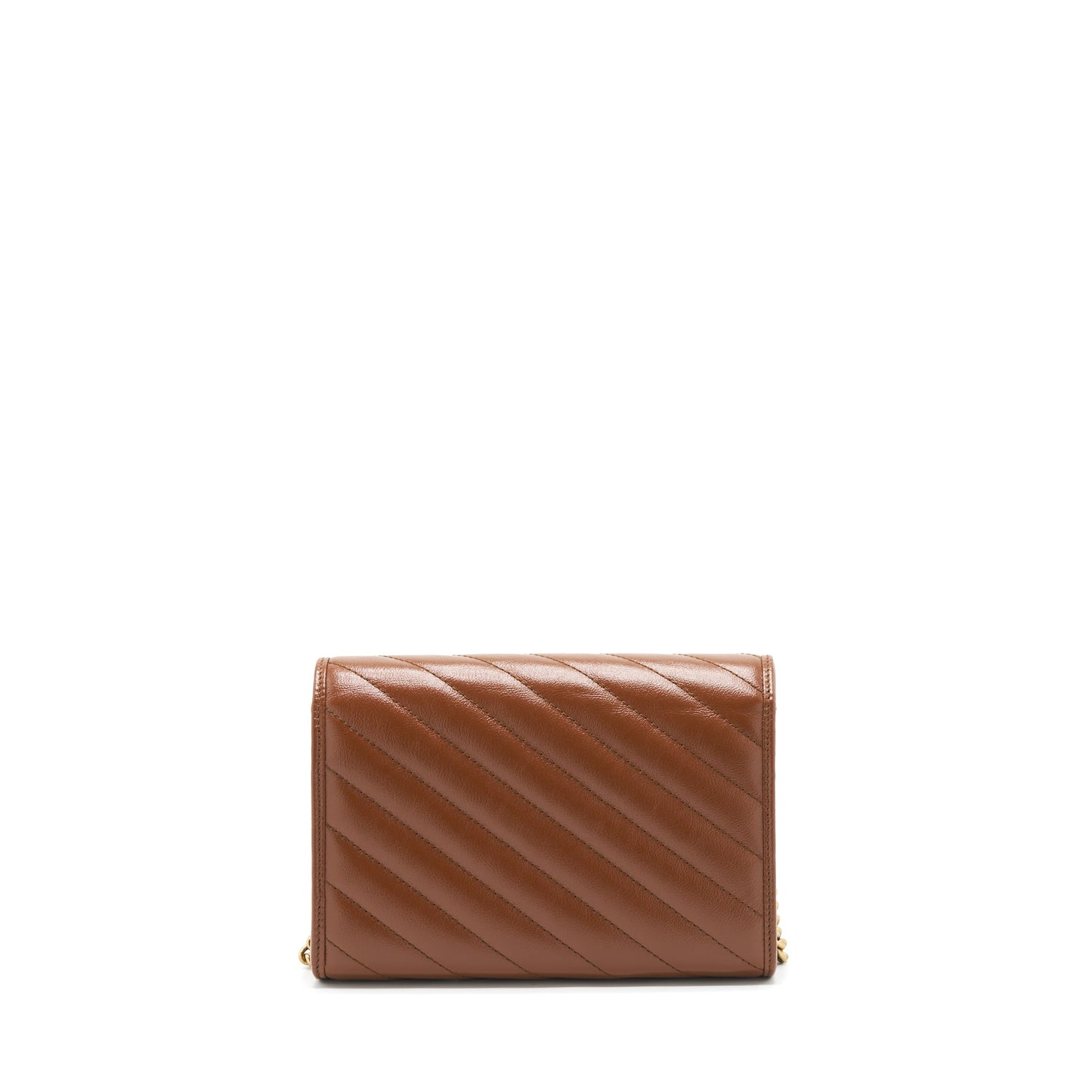 Gucci Marmont Matelasse Mini Purse Calfskin Brown