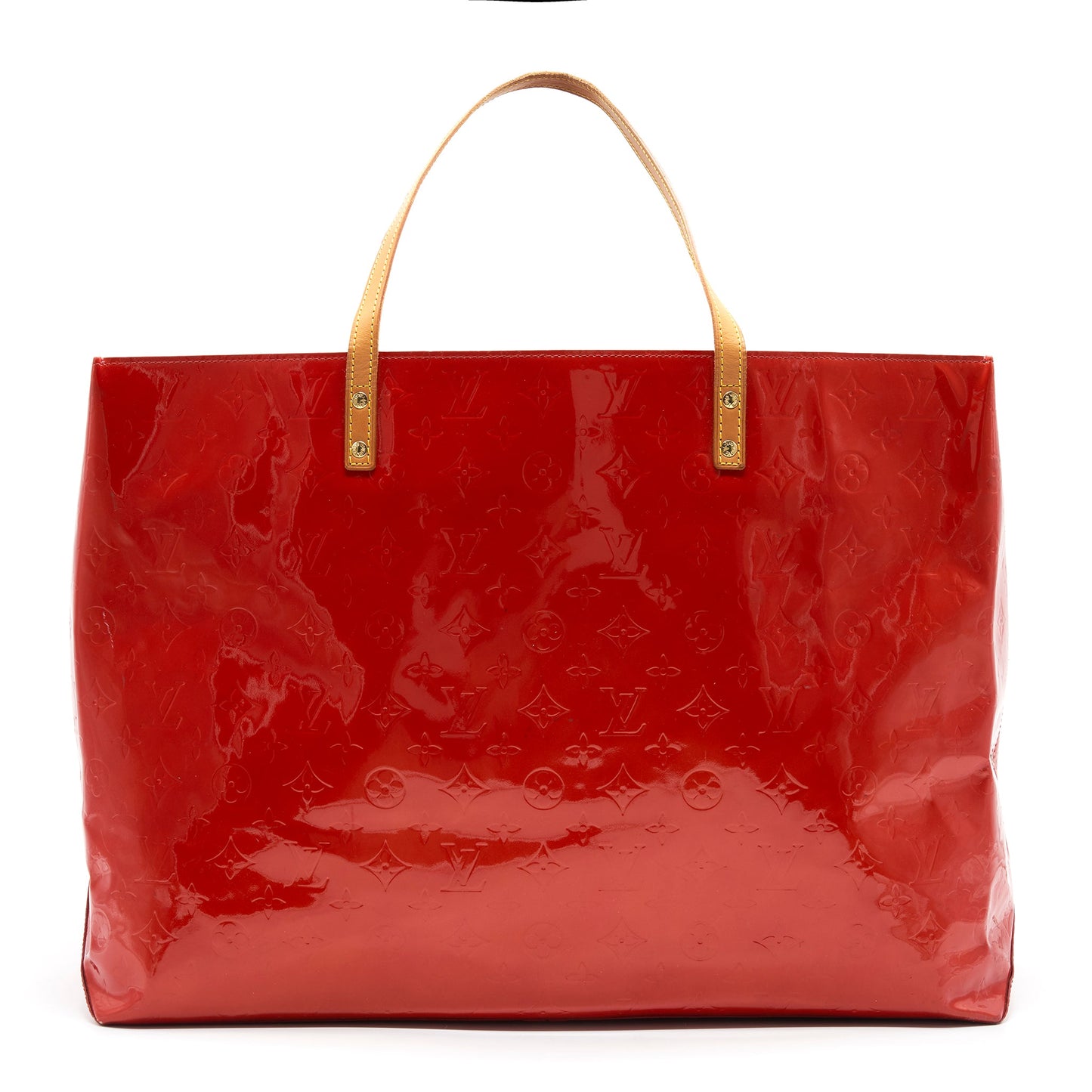 Louis Vuitton Patent leather shopping Tote Purse
