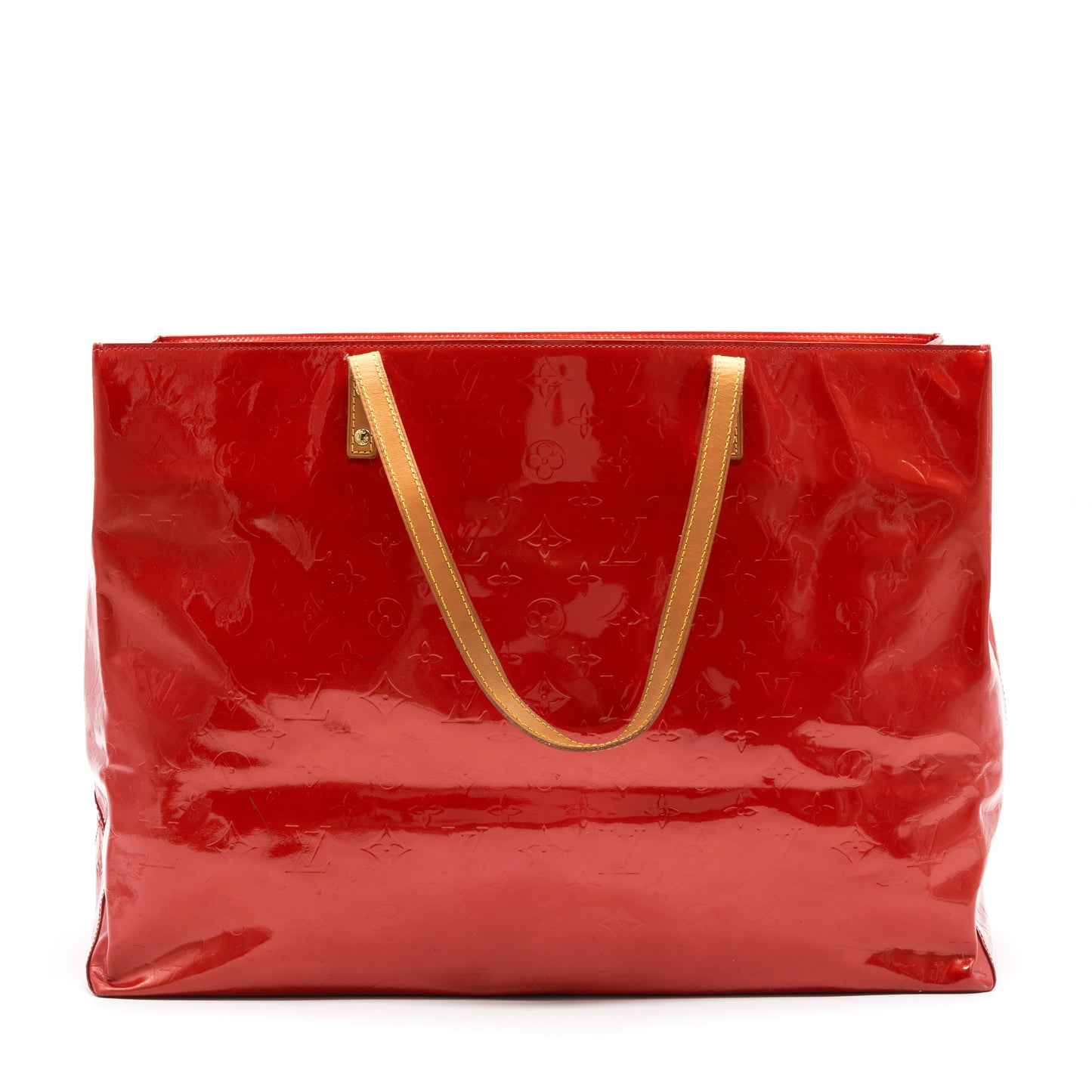 Louis Vuitton Patent leather shopping Tote Purse