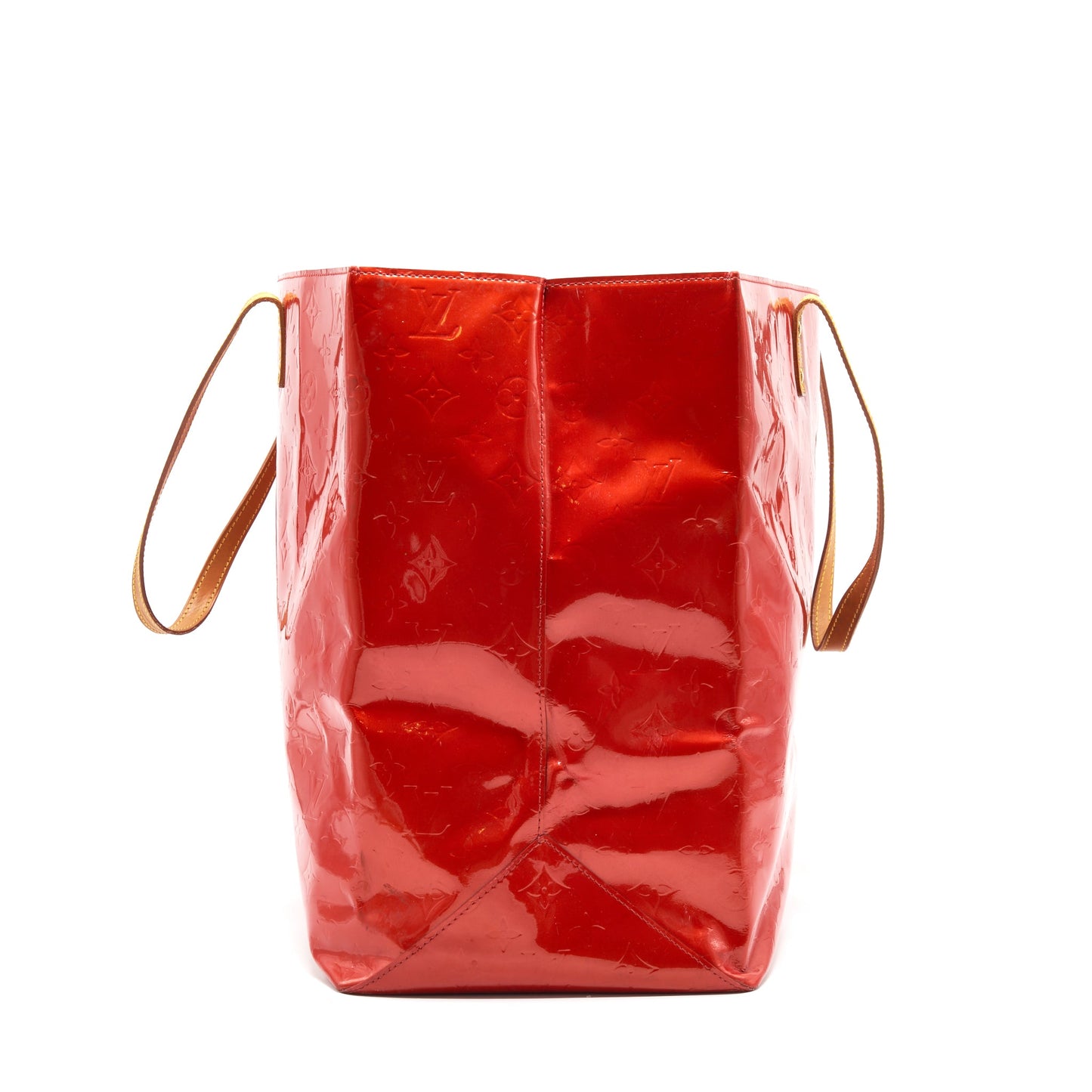 Louis Vuitton Patent leather shopping Tote Purse