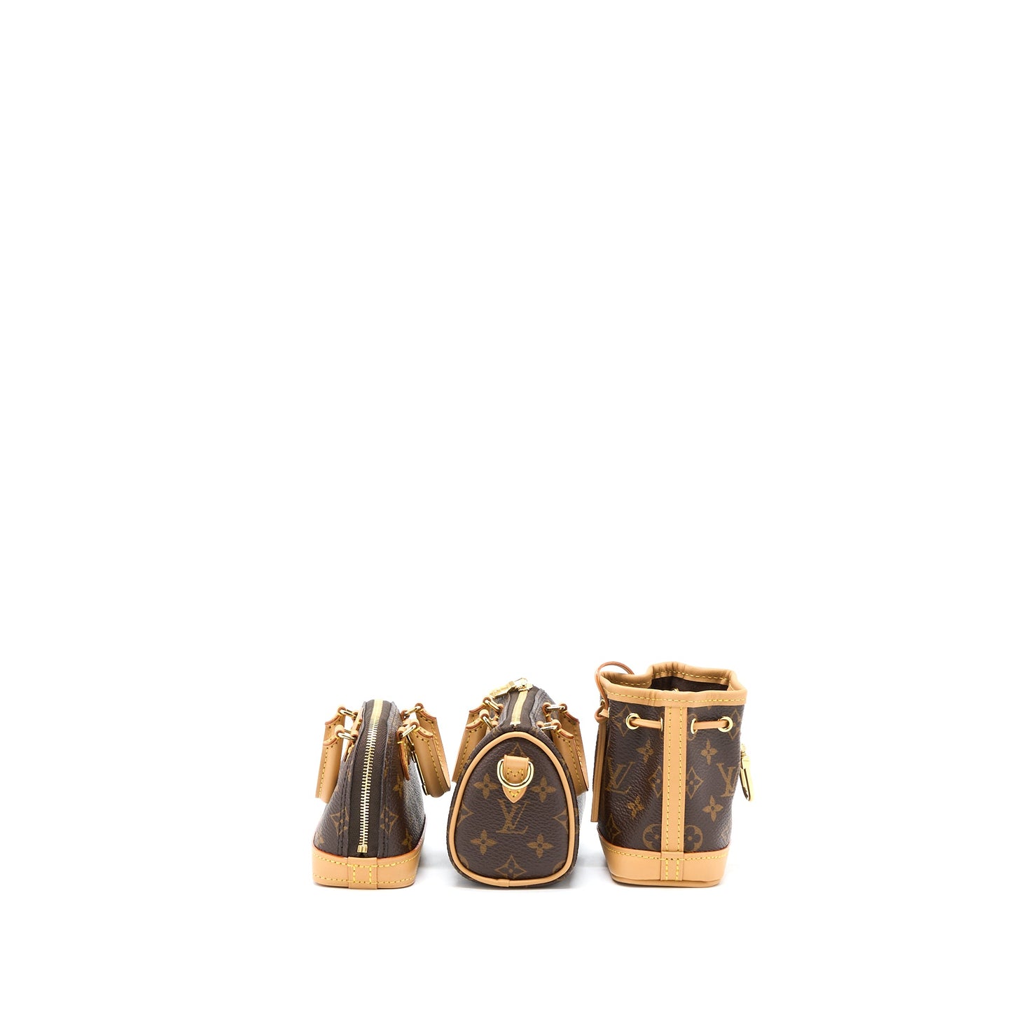 Louis Vuitton Trio Mini Icones Monogram Canvas