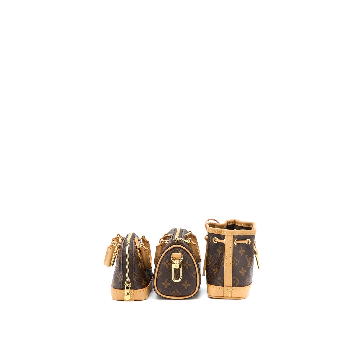 Louis Vuitton Trio Mini Icones Monogram Canvas