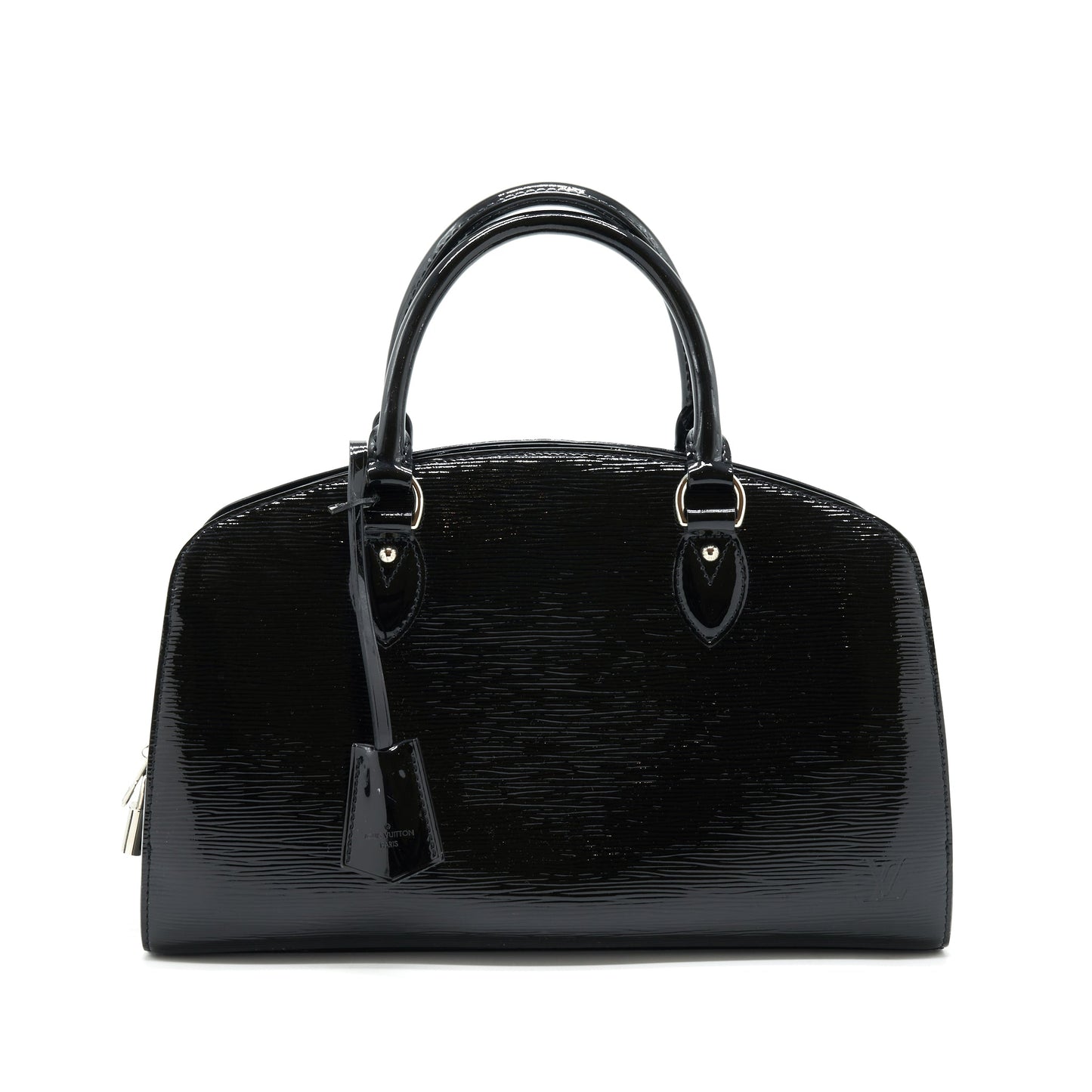 Louis Vuitton Bowling Purse Patent Black