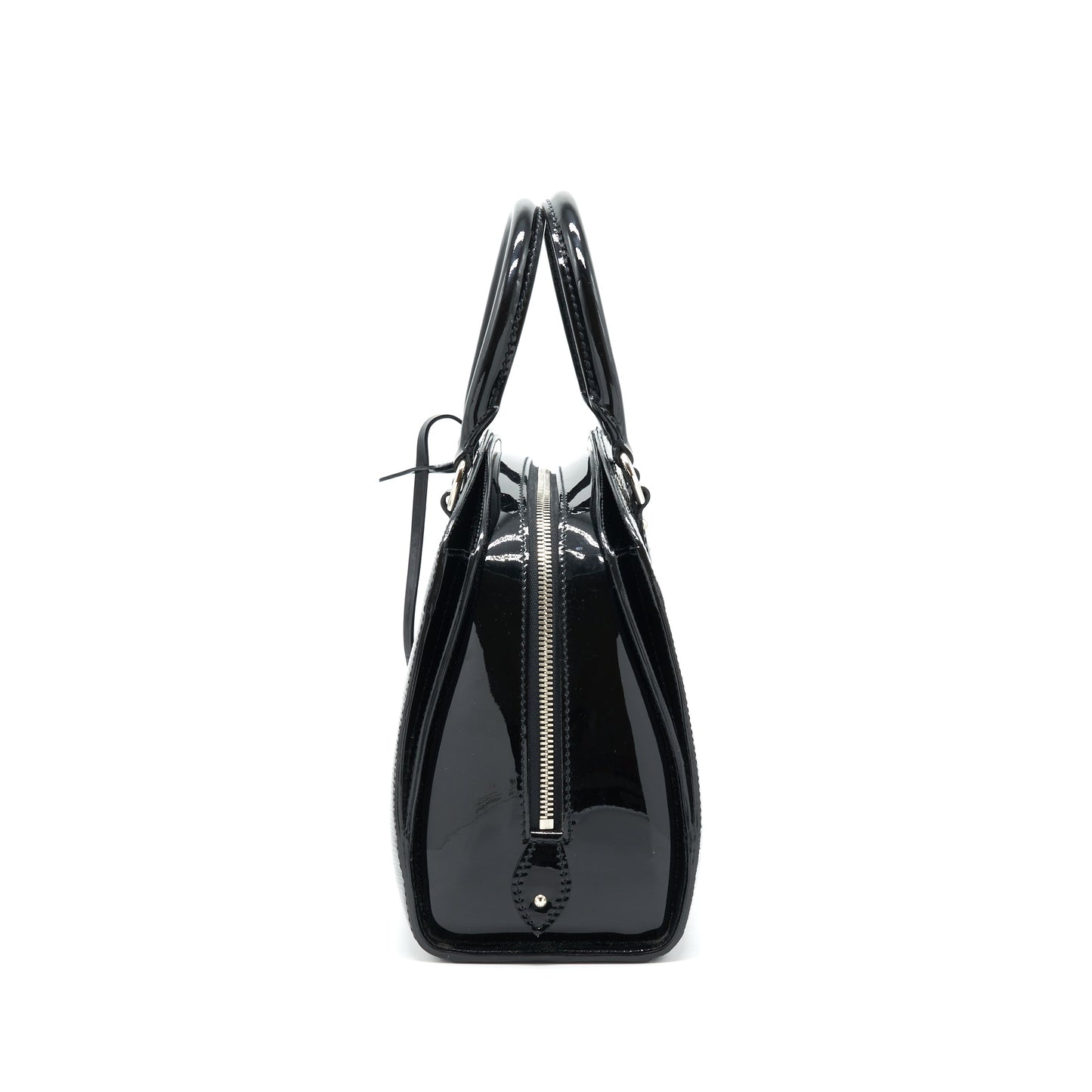 Louis Vuitton Bowling Purse Patent Black