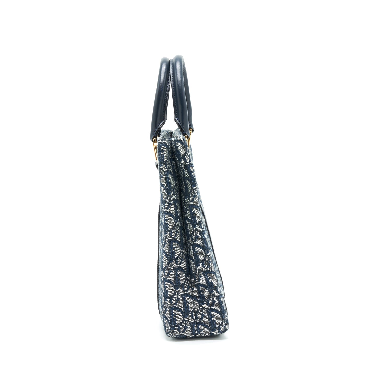 Dior Vintage Tote Purse Oblique Canvas
