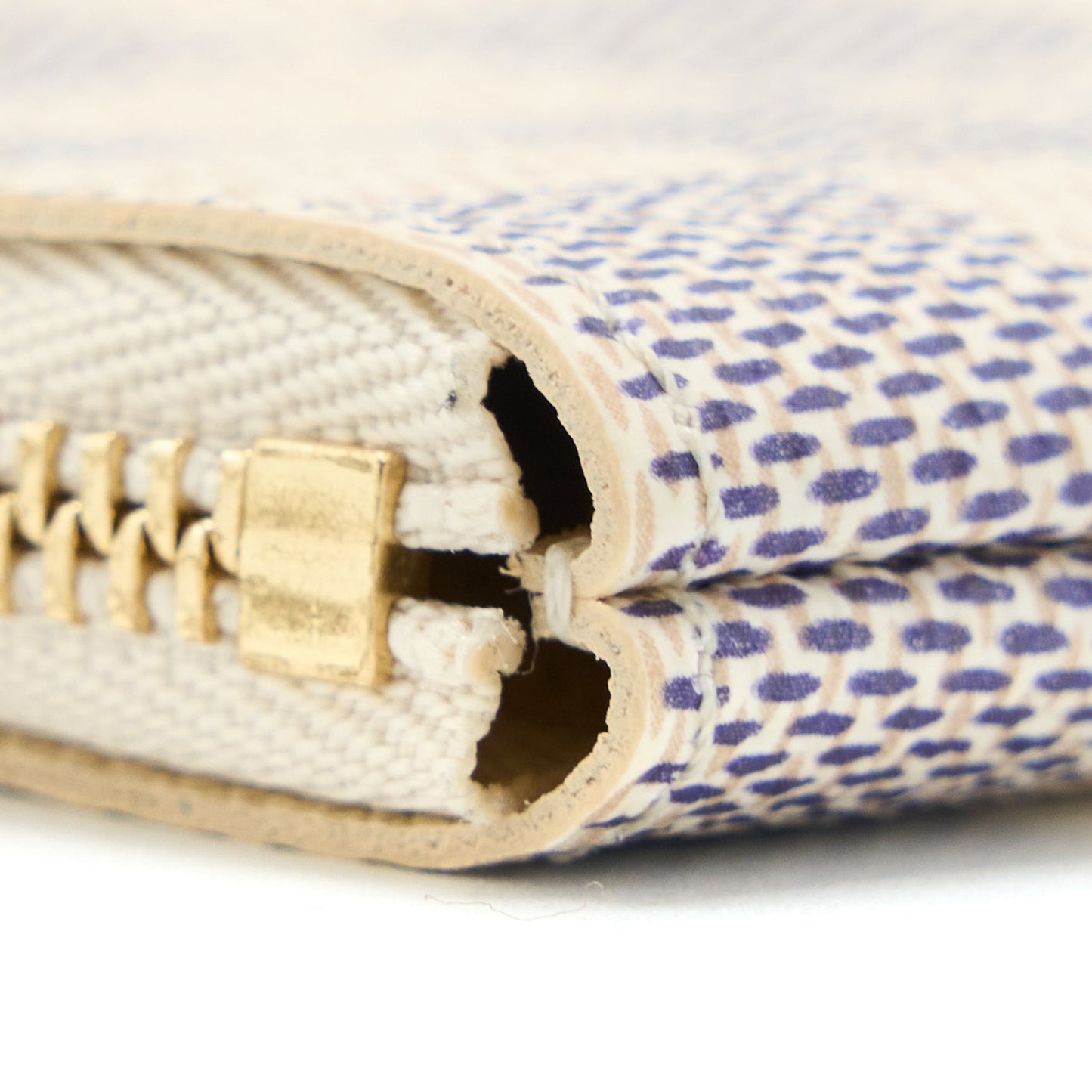 Louis Vuitton Key Pouch Damier Azur Canvas