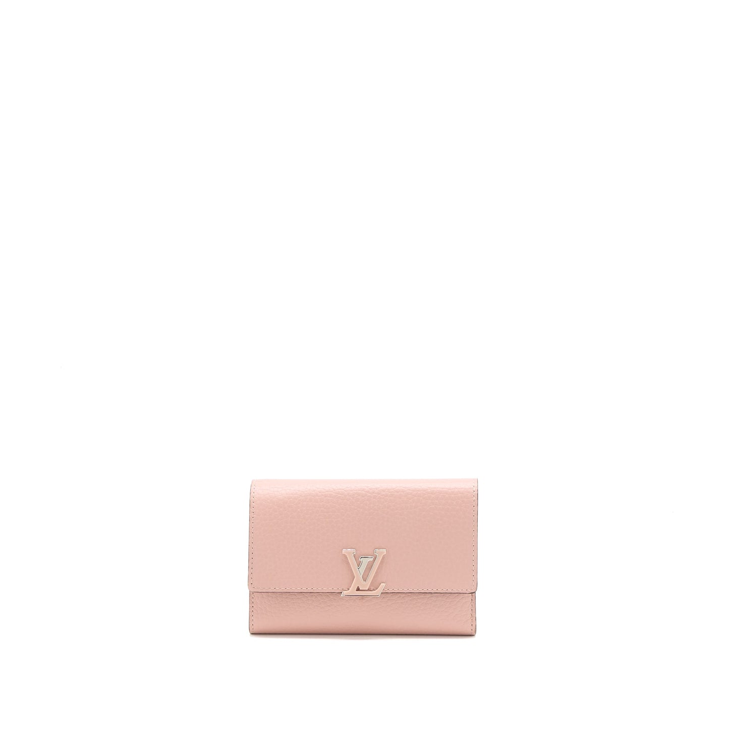 Louis Vuitton capucines Compact Wallet Taurillon Magnolia