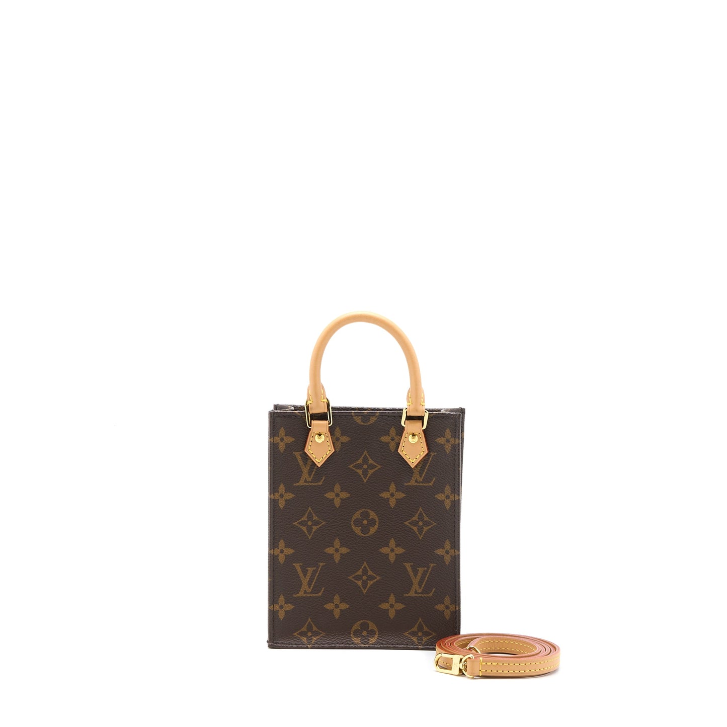 Louis Vuitton Petit Sac Plat Monogram Canvas