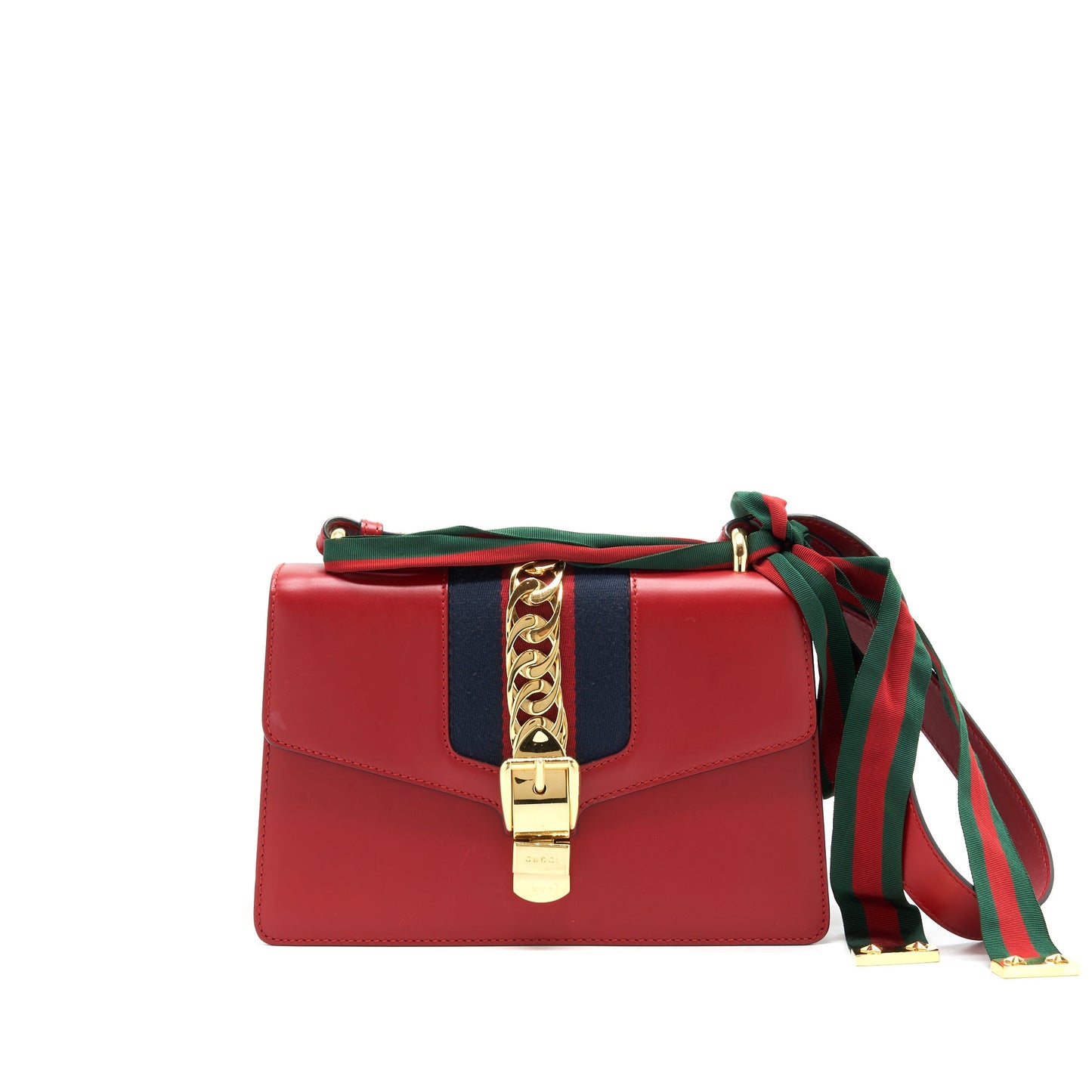 Gucci Sylvia Purse red