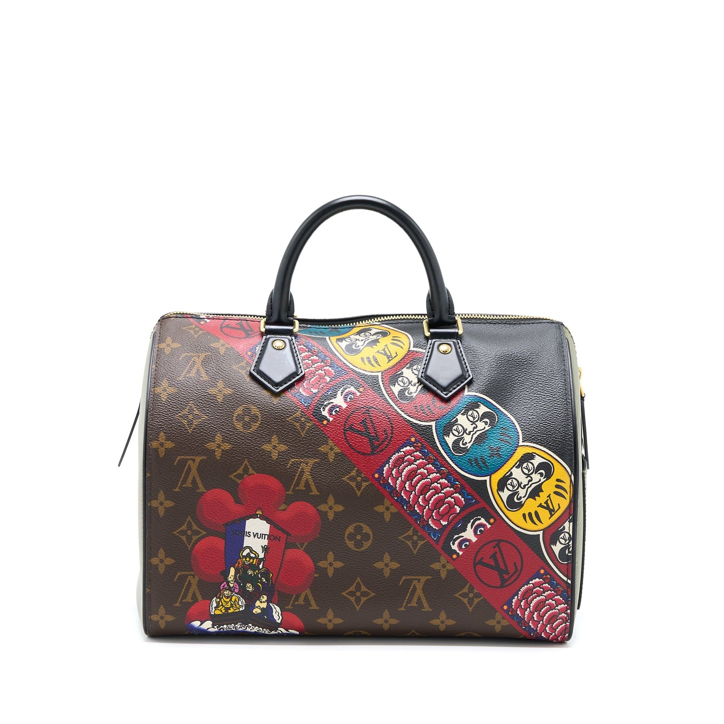 Louis Vuitton Speedy 30 Kabuki-Themed Cruise Monogram Canvas/Epi