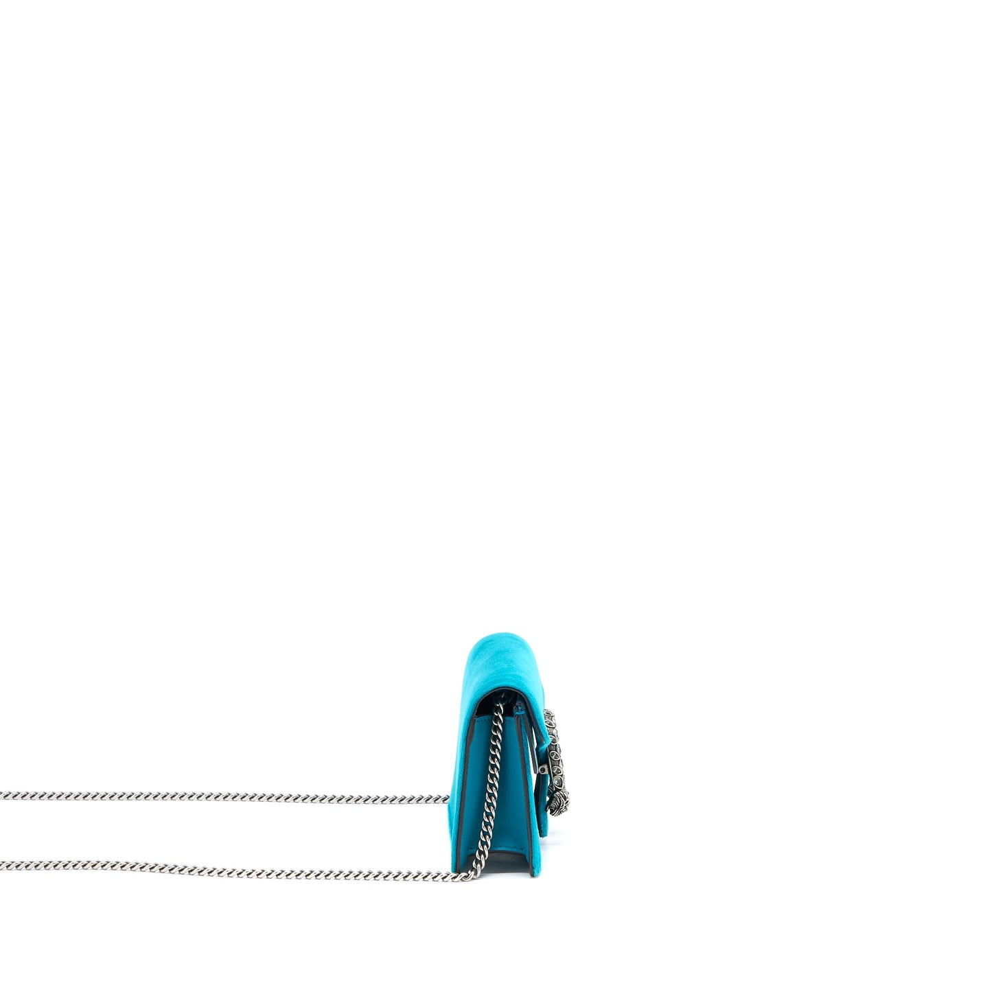 Gucci Super Mini Dionysus Purse Velvet Blue