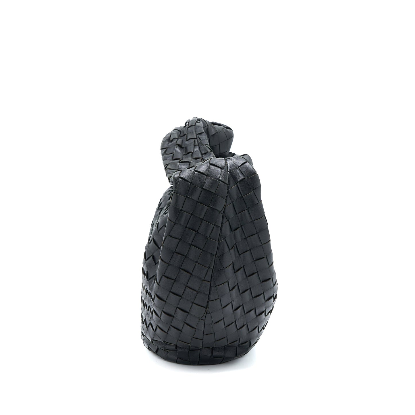 Bottega Veneta Jodie Lambskin Black