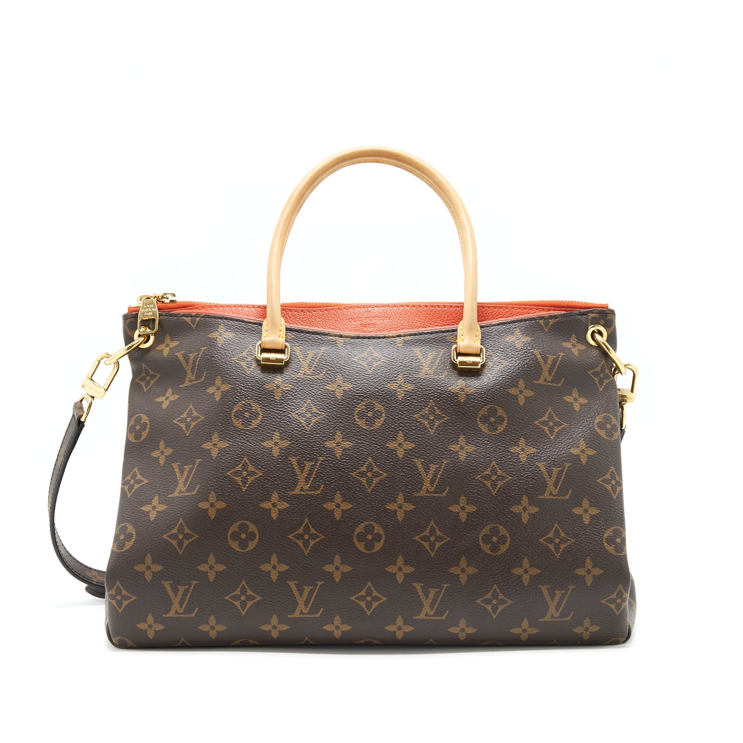 Louis Vuitton Pallas Tote Purse monogram Canvas
