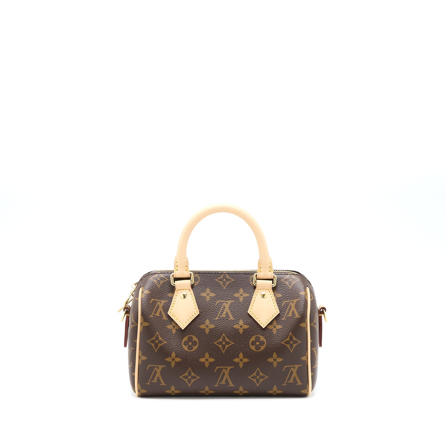Louis Vuitton Speedy Bandouliere 20 Monogram Canvas Fuchsia Strap