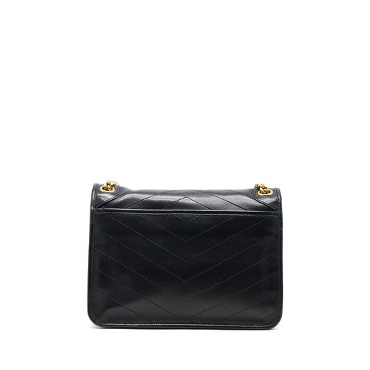 Saint Laurent Medium Niki Purse Lambskin Black