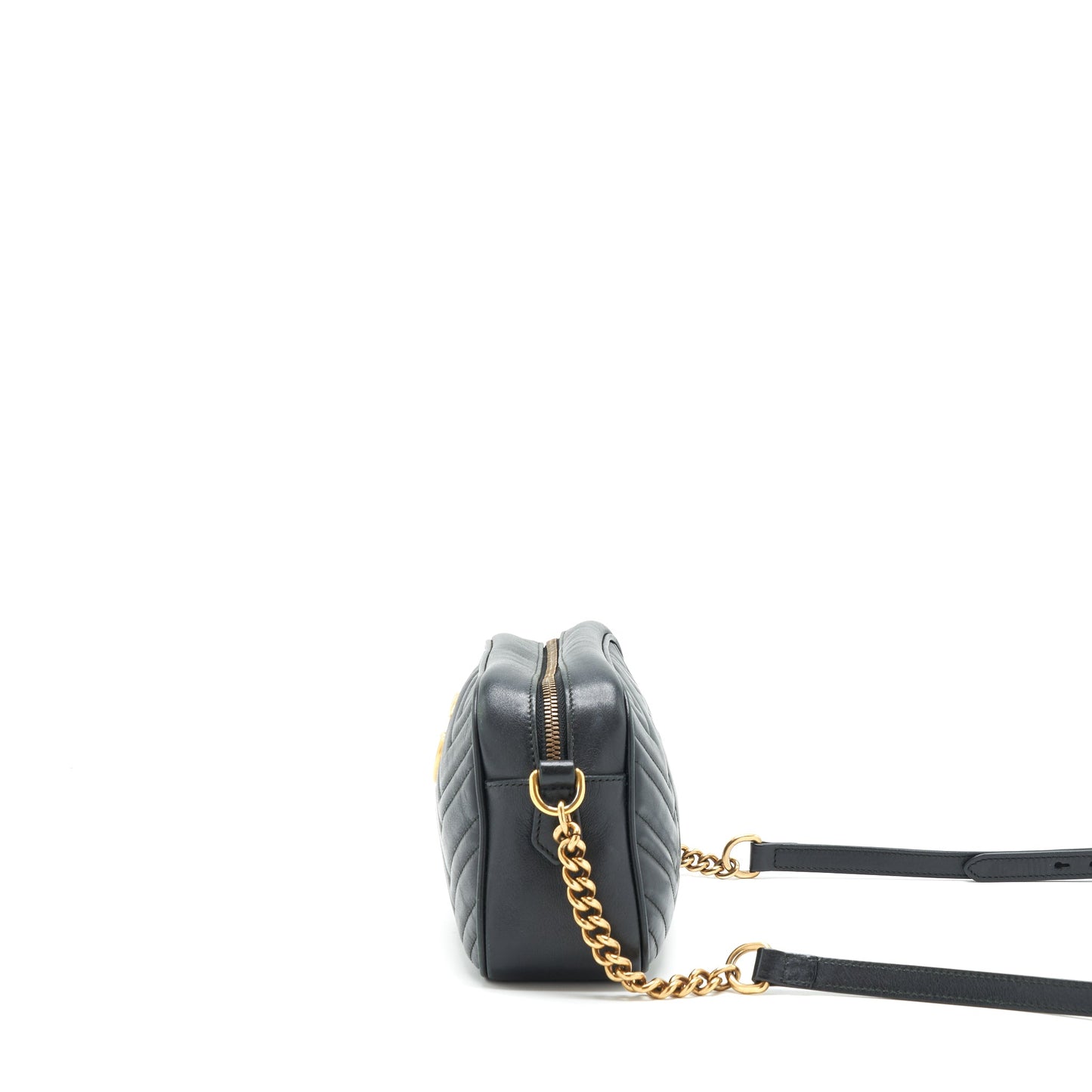 Gucci Marmont small matelasse Mini Purse black