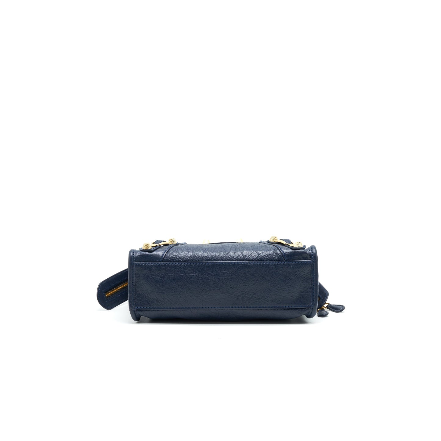 Balenciaga Mini Giant City Crossbody Bag Navy GHW
