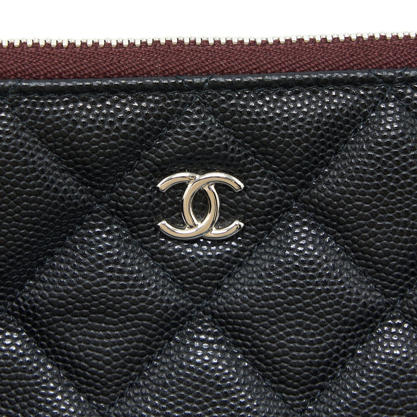 Chanel Mini Pouch Caviar Black SHW