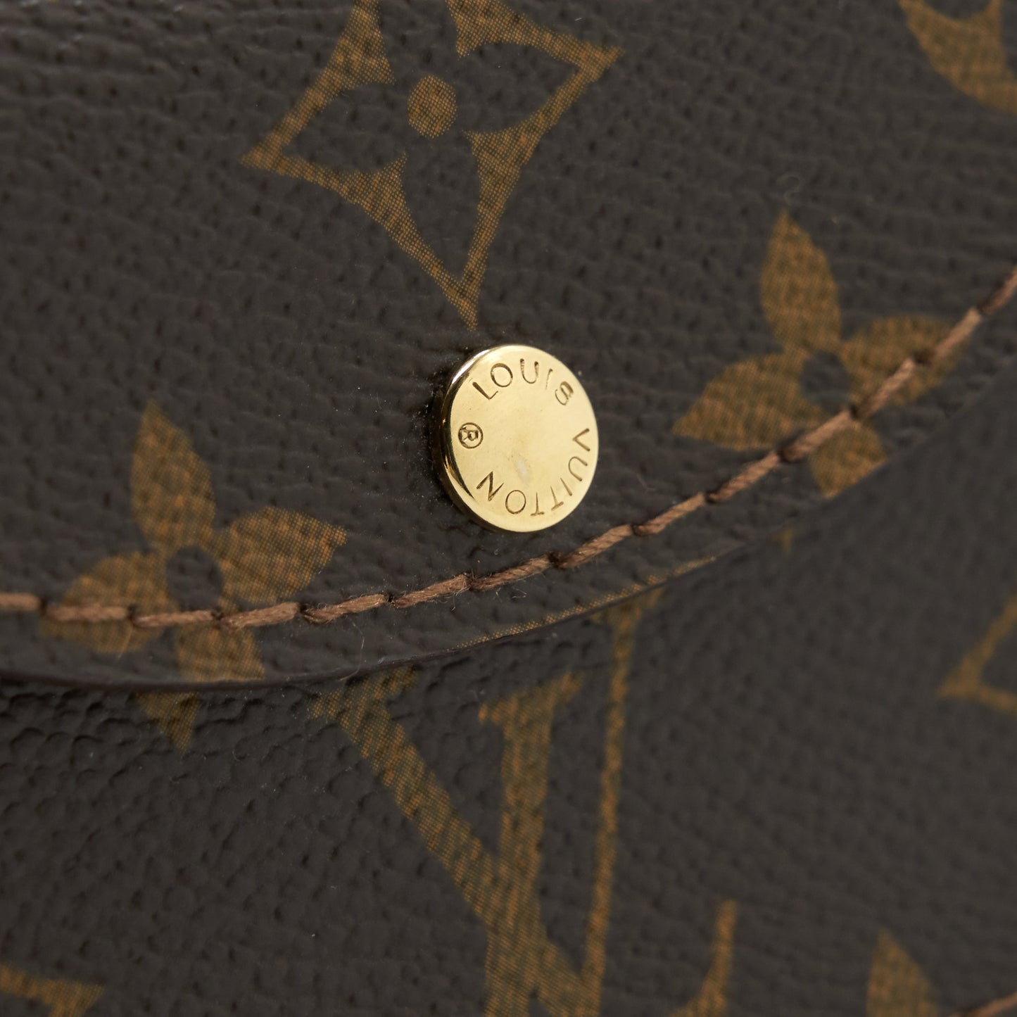 LOUIS VUITTON Size 80 Monogram Ceinture Pochette Solo Belt