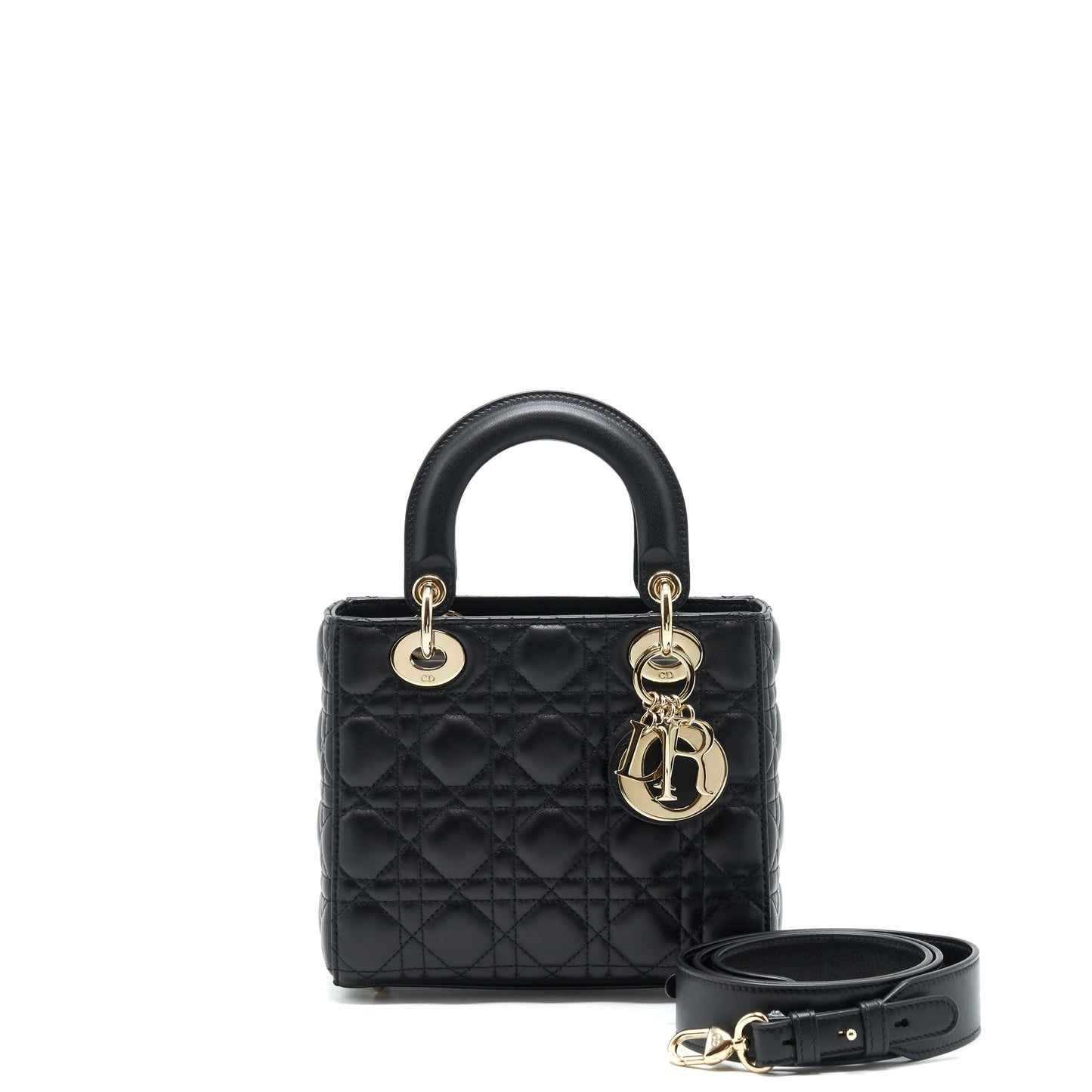 Dior Small Lady Dior Lambskin Black