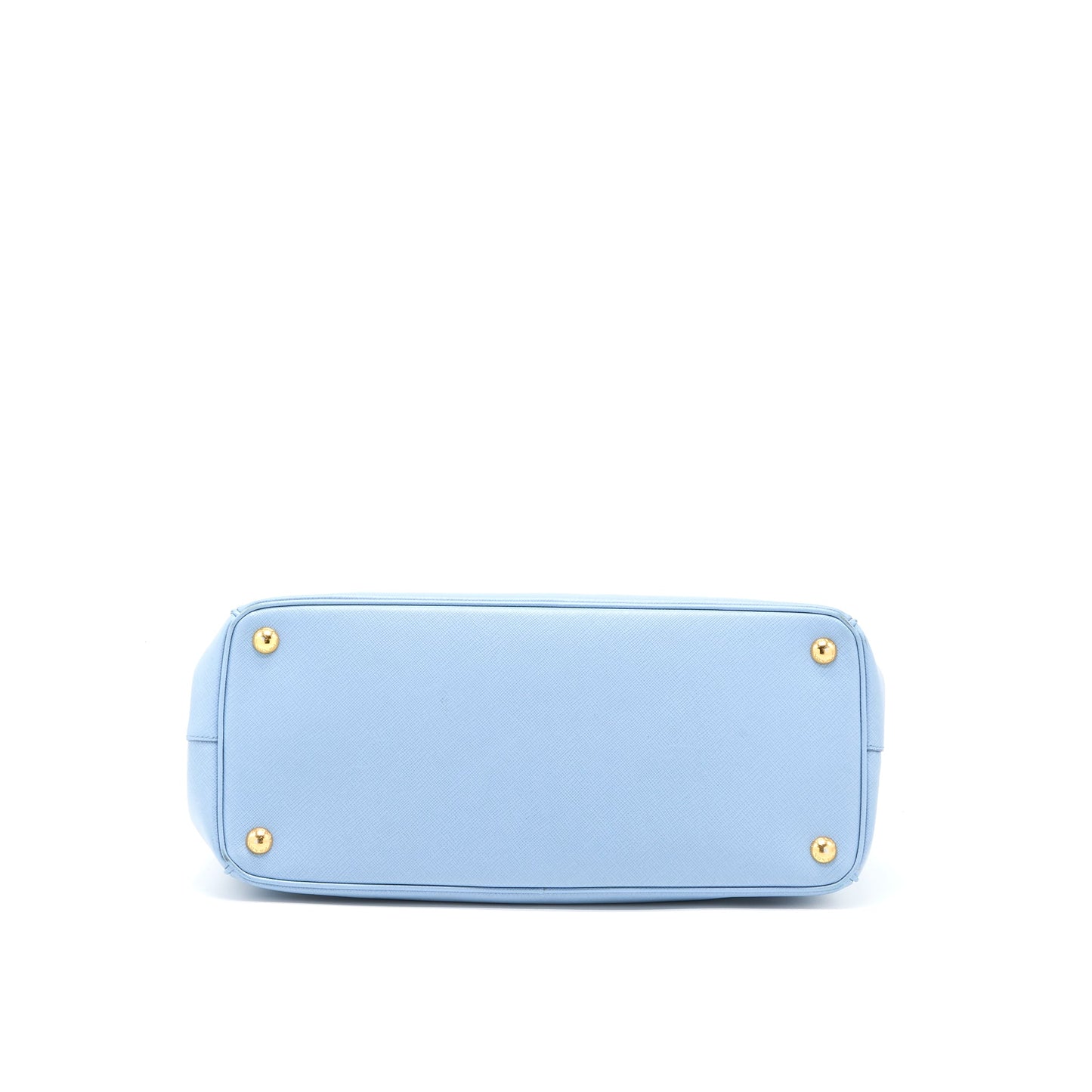 Prada Saffiano Tote Purse Light Blue