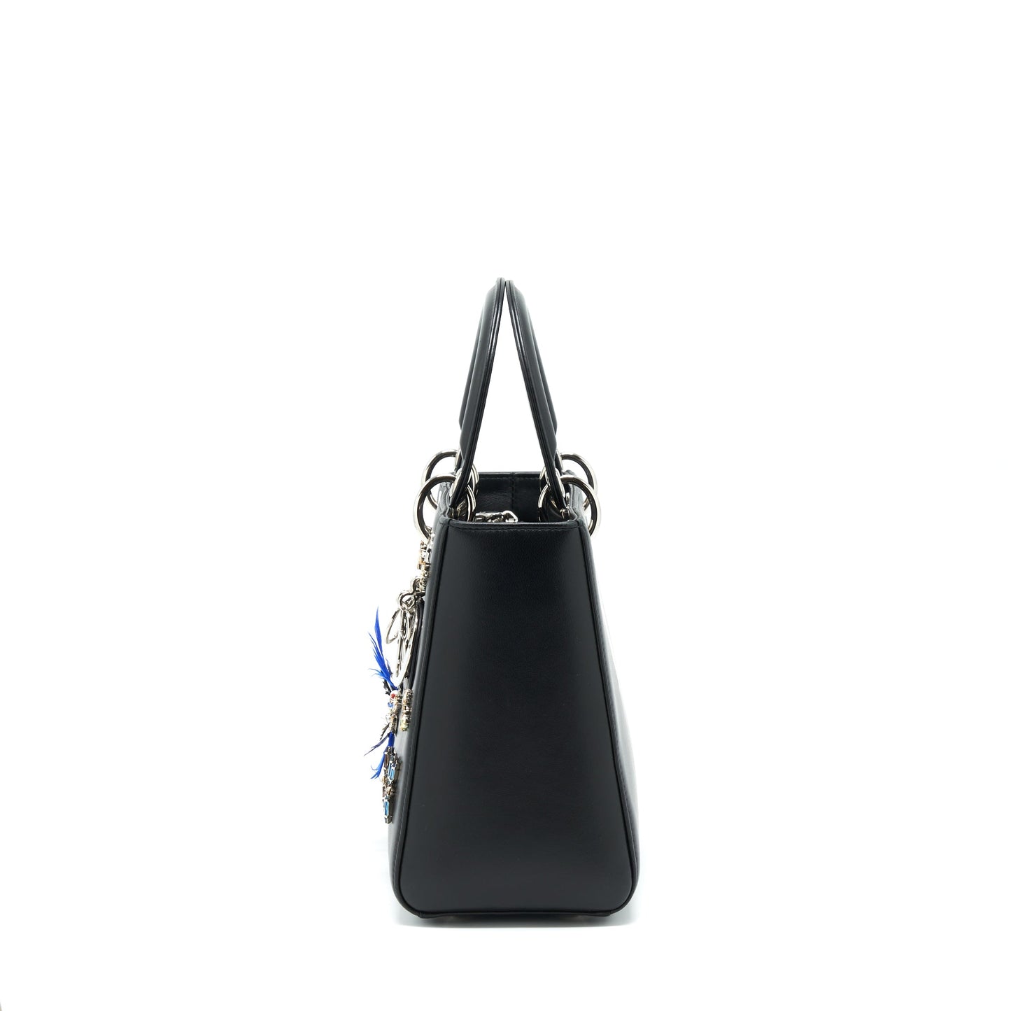Dior Medium Lady Dior Limited Edition Lambskin Black/Multicolor