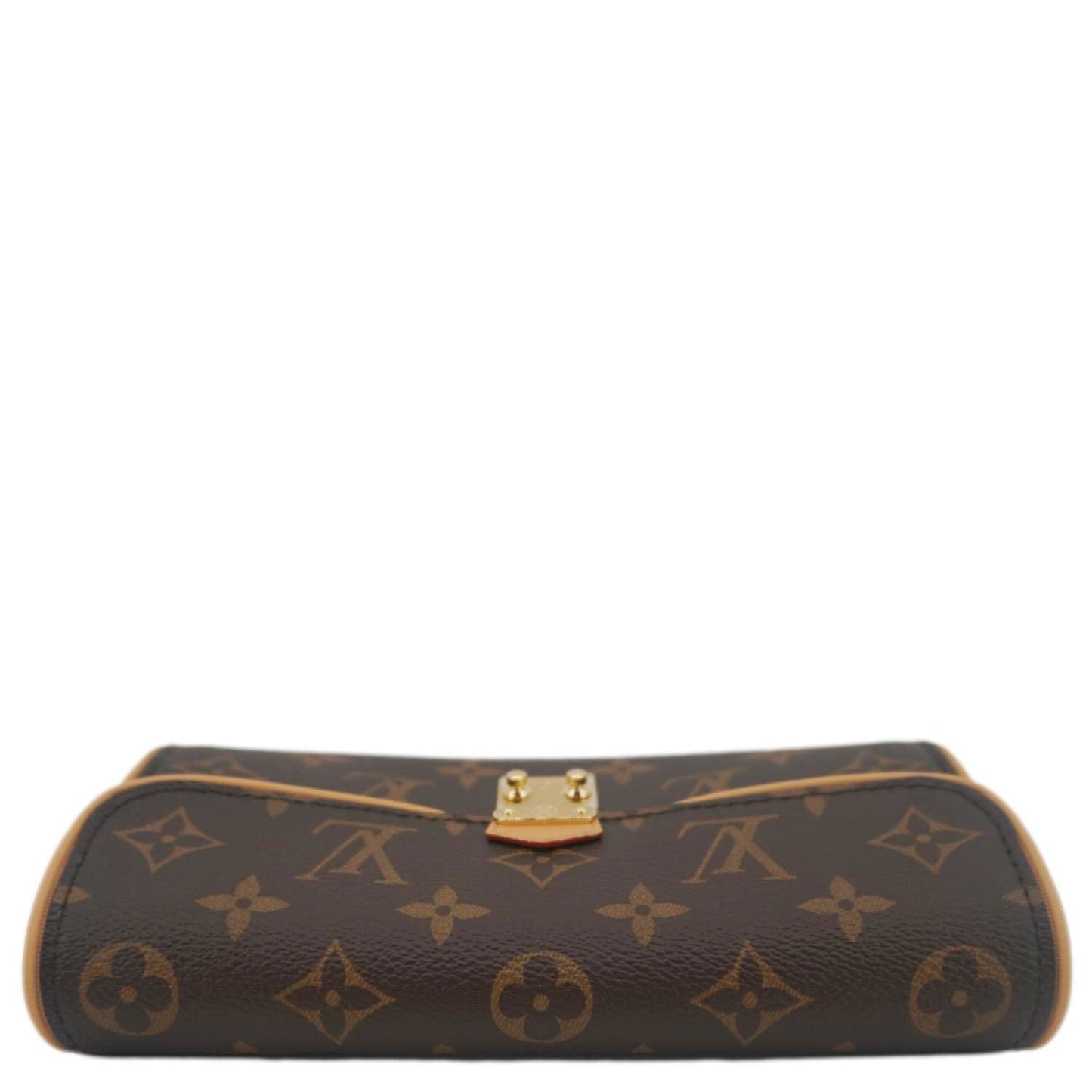 LOUIS VUITTON Camille Pochette Monogram Canvas Shoulder Bag Brown