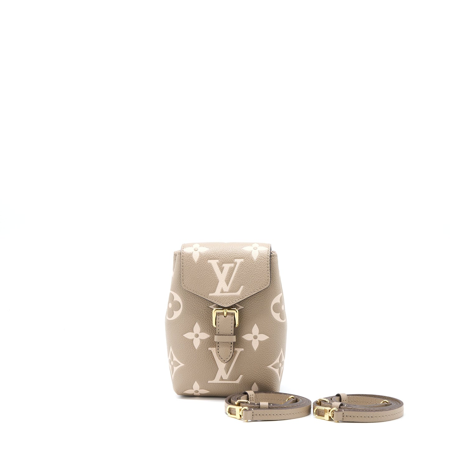 Louis Vuitton Tiny Backpack Monogram Empreinte Tourterelle Beige/ Cream