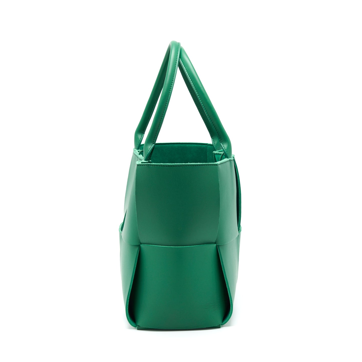 Bottega Veneta Arco Tote Purse Lambskin Parakeet Green