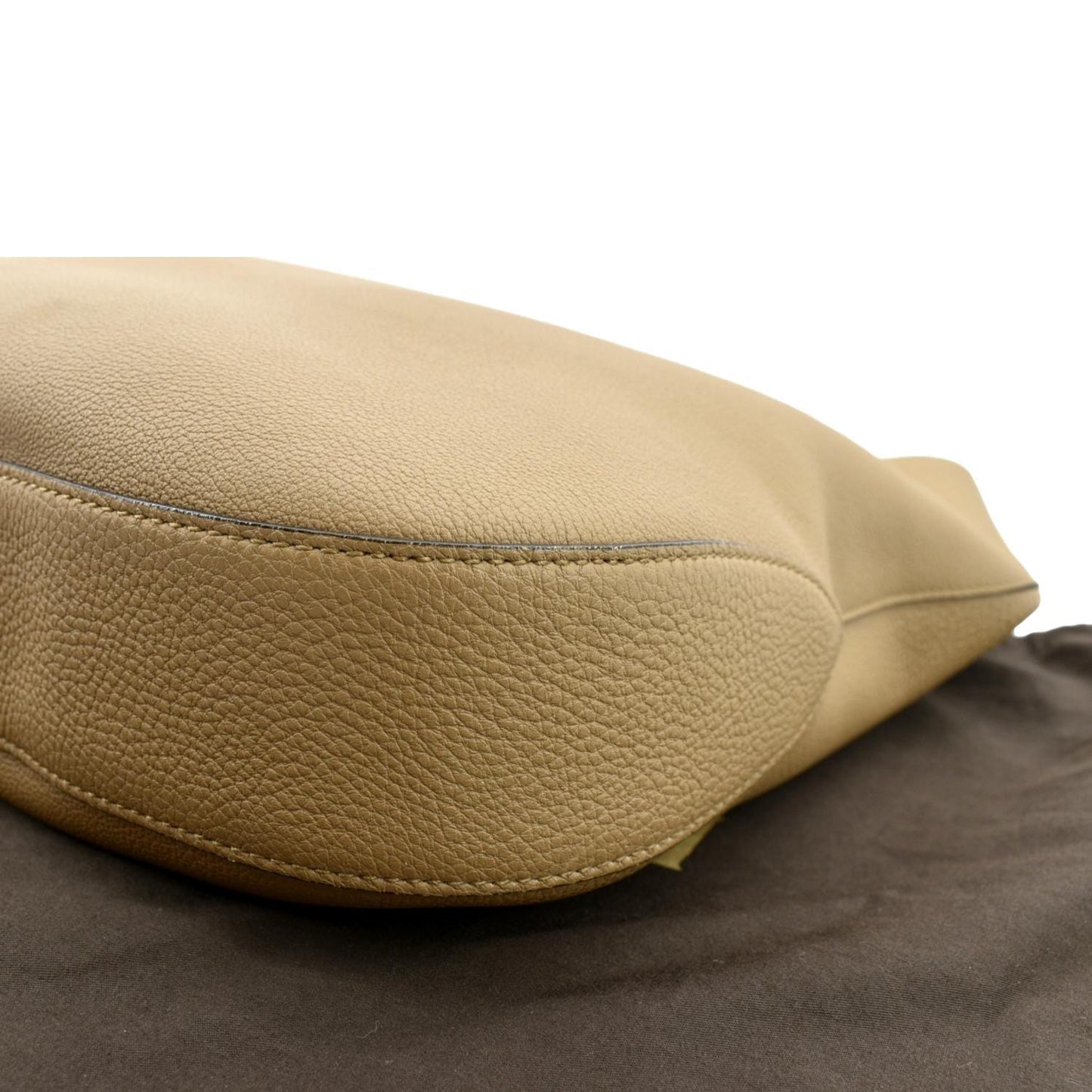 GUCCI Jackie Soft Leather Hobo Bag Beige 362968