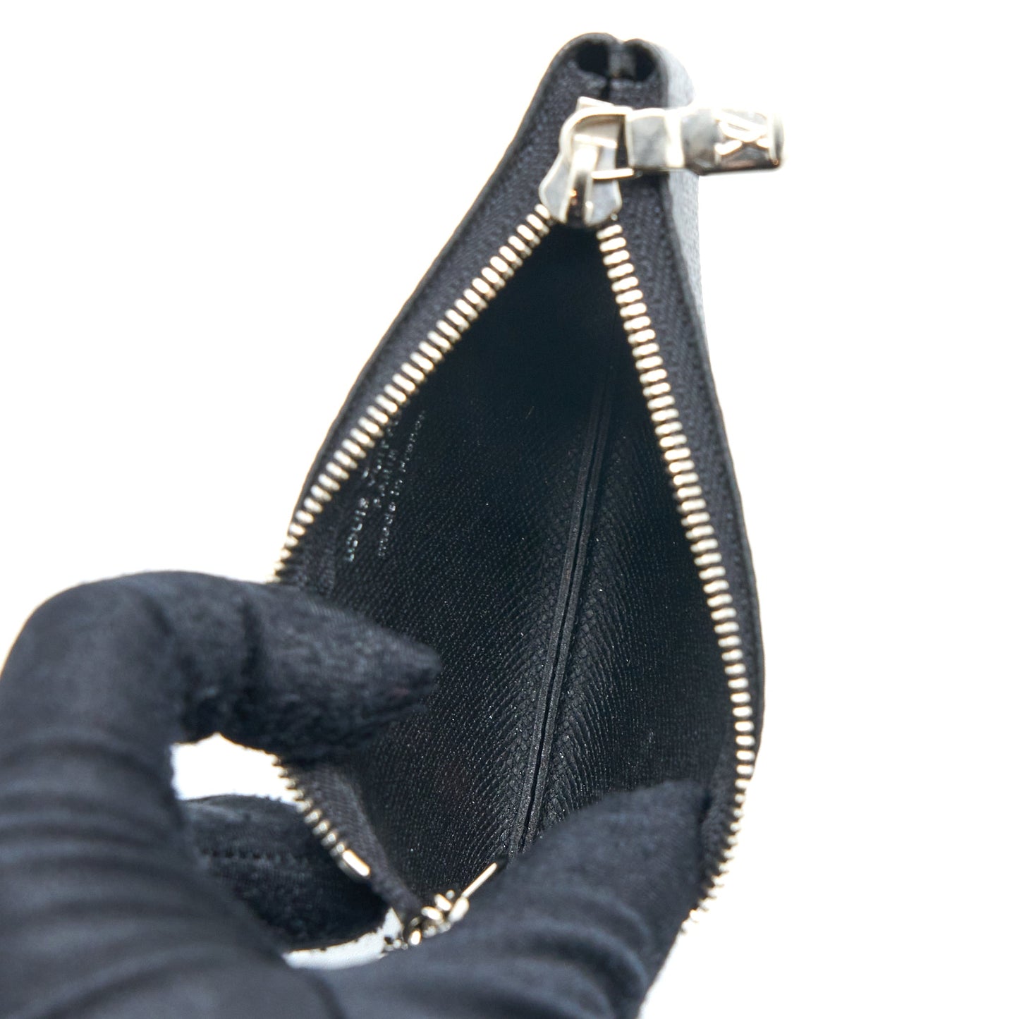 Louis Vuitton Key Pouch Damier Azur Canvas