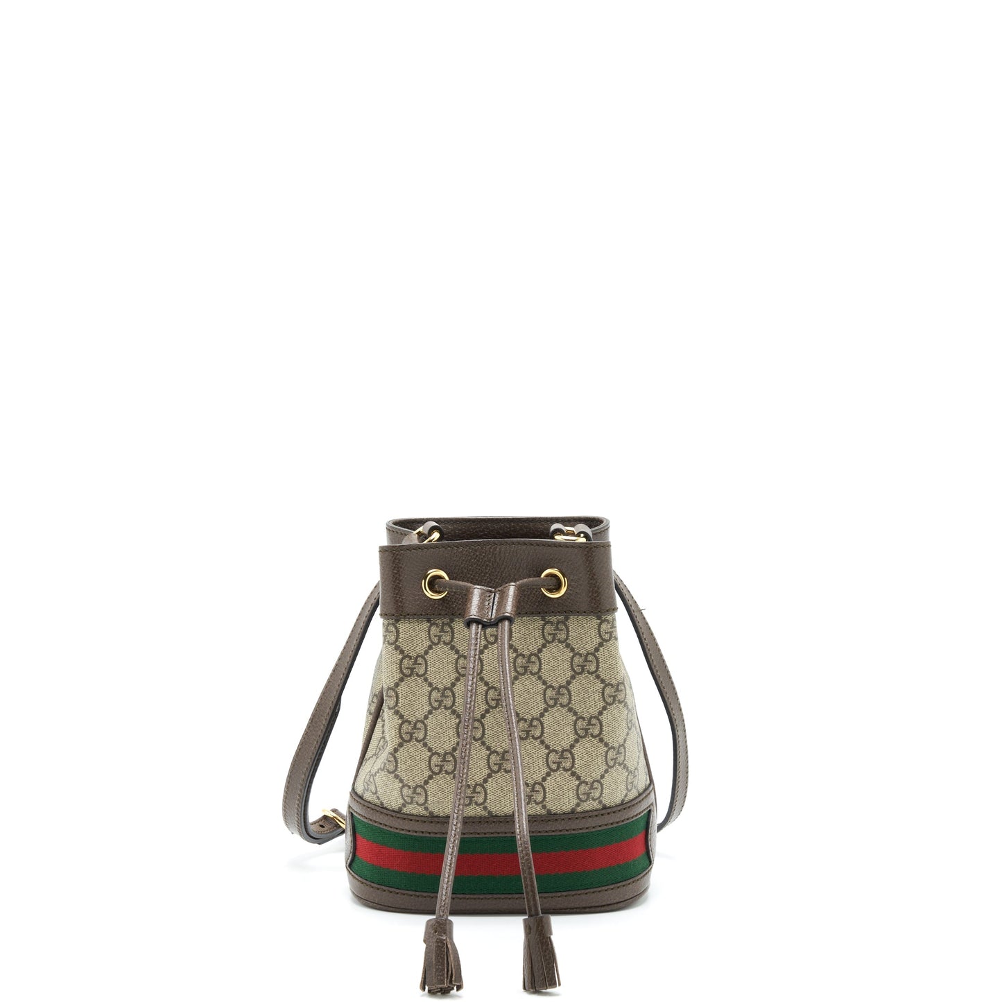Gucci Ophidia Mini Bucket Purse Supreme Canvas