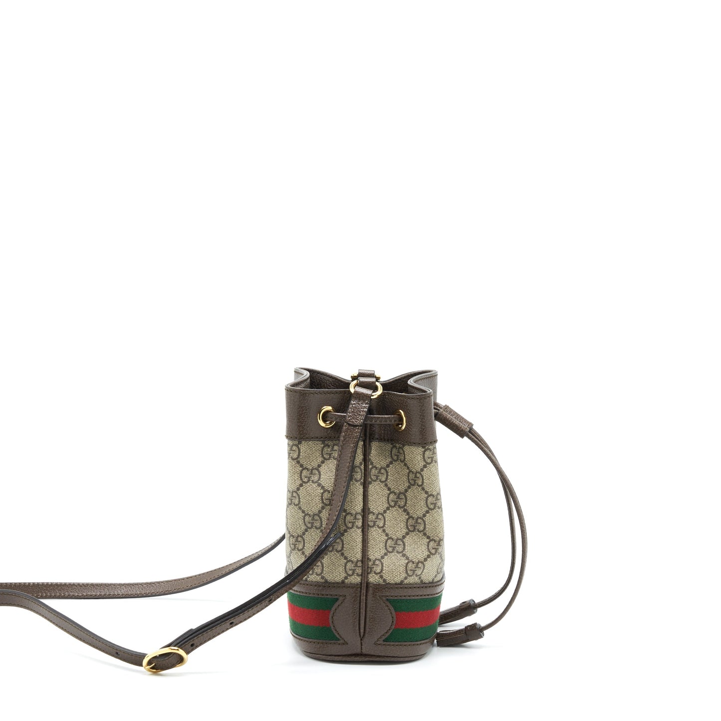 Gucci Ophidia Mini Bucket Purse Supreme Canvas