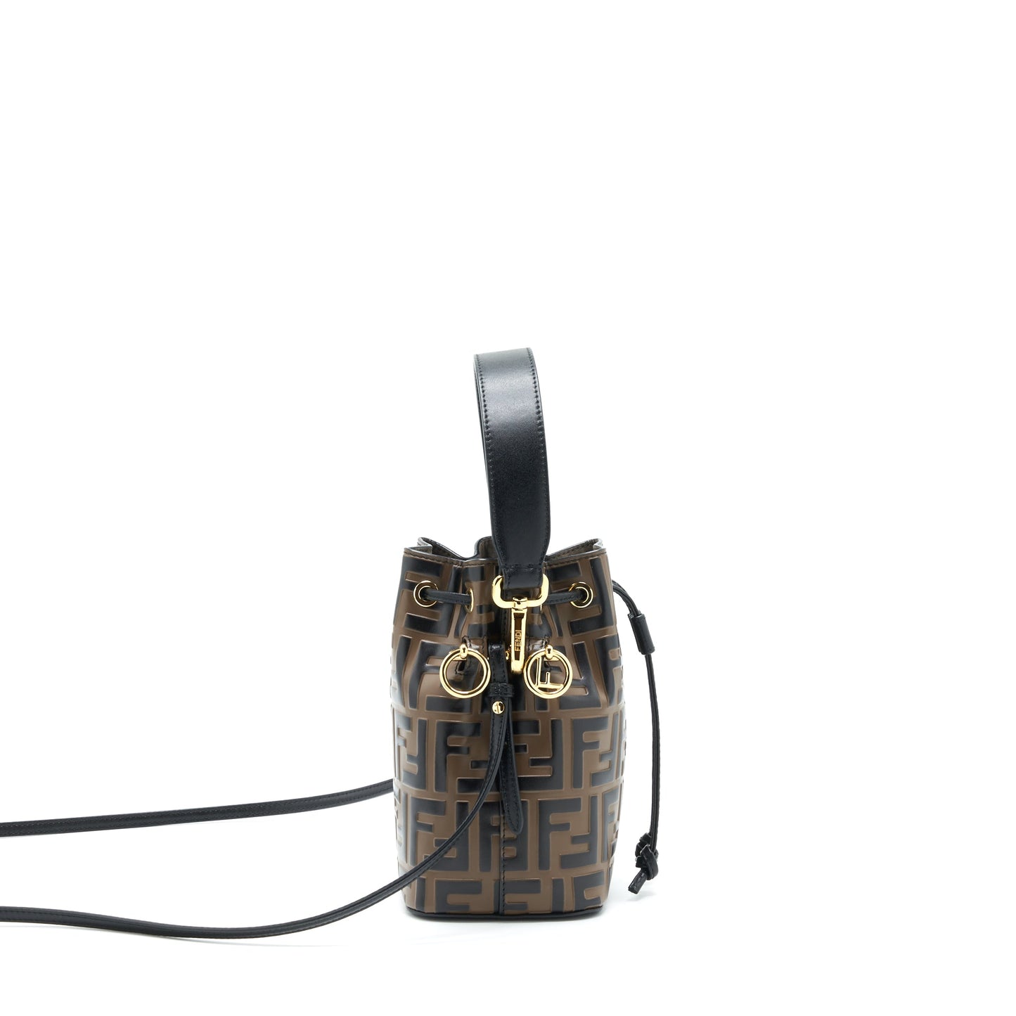 Fendi Mon Tresor Mini Bucket Brown