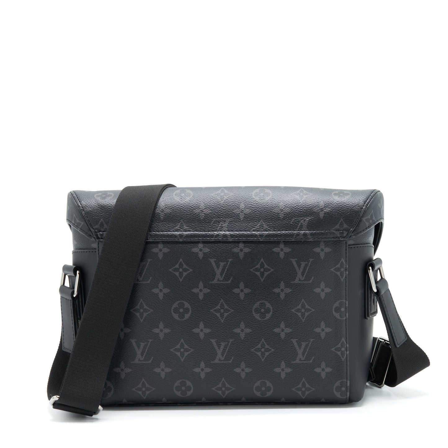 Louis Vuitton Eclipse Voyager Messenger Purse Monogram Canvas Black Year 2020