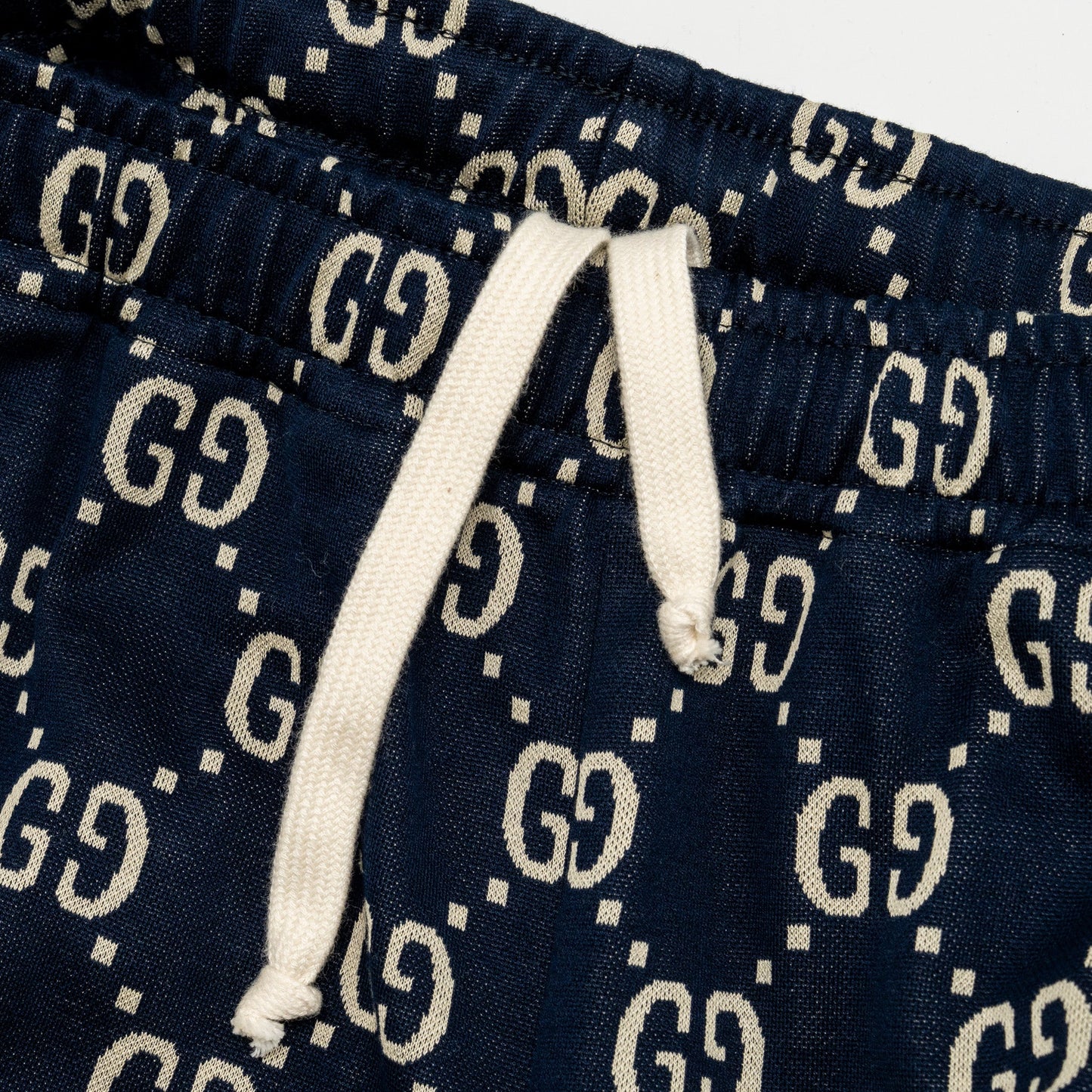 Gucci Size Jacquard Striped Track Pants Cotton Multicoloured