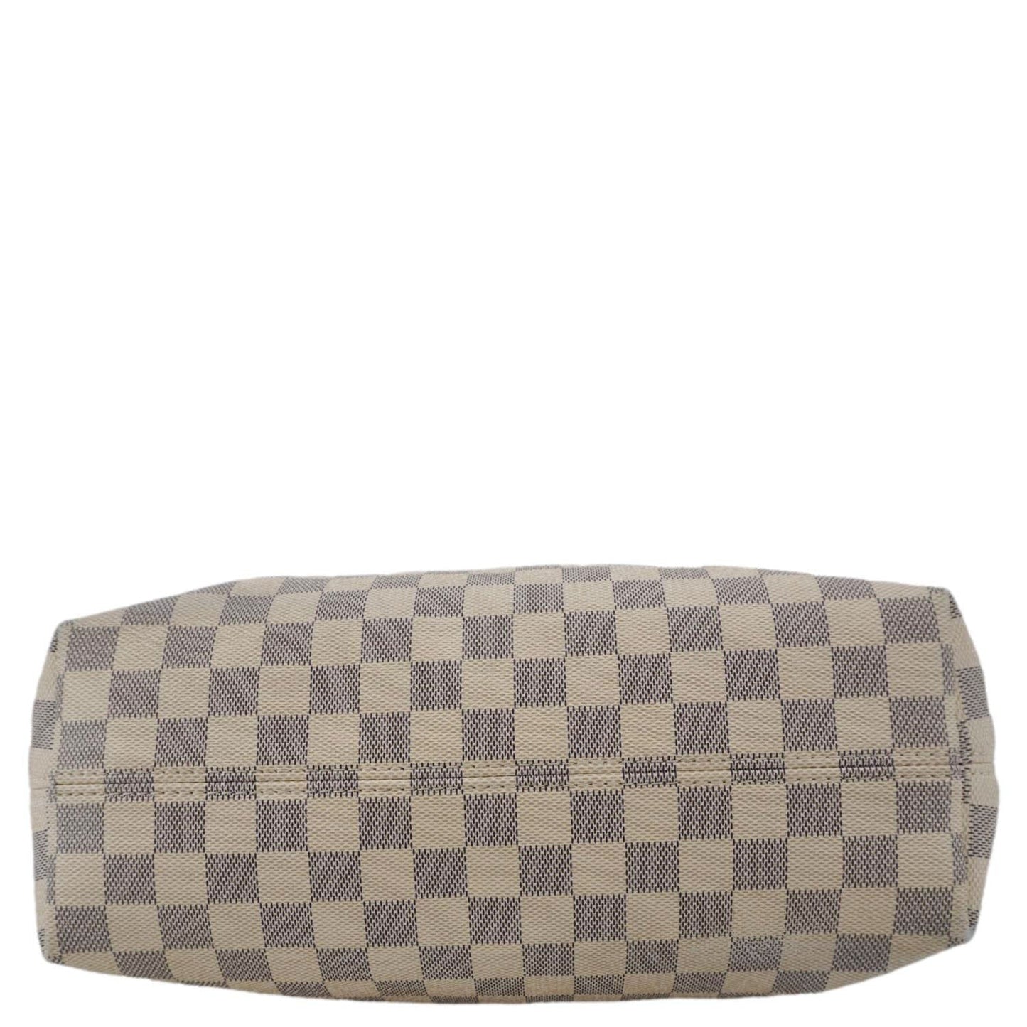 LOUIS VUITTON Graceful MM Damier Azur Shoulder Bag Rose Ballerine