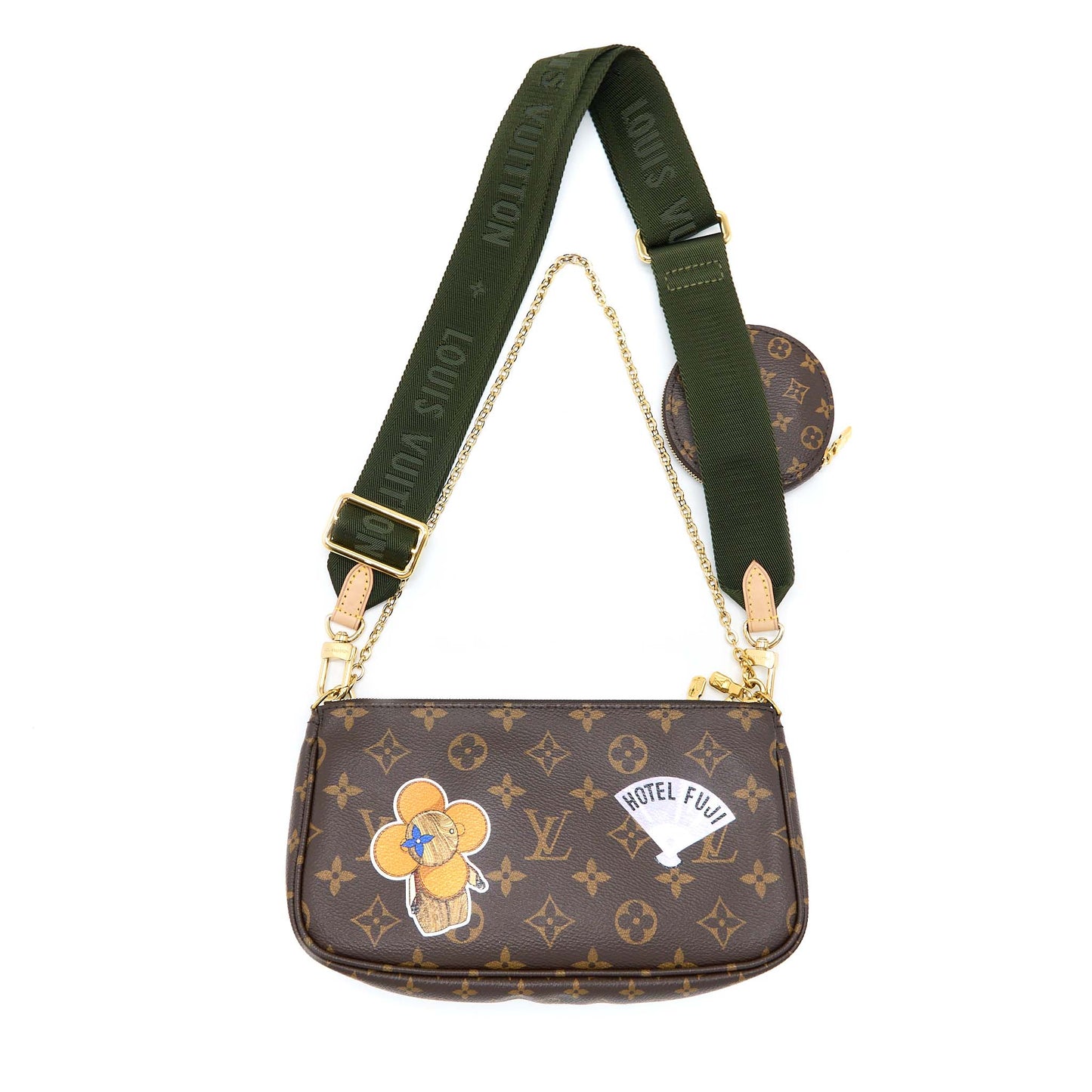 Louis Vuitton Multi Pochette Limited Edition Monogram Canvas Multicolour