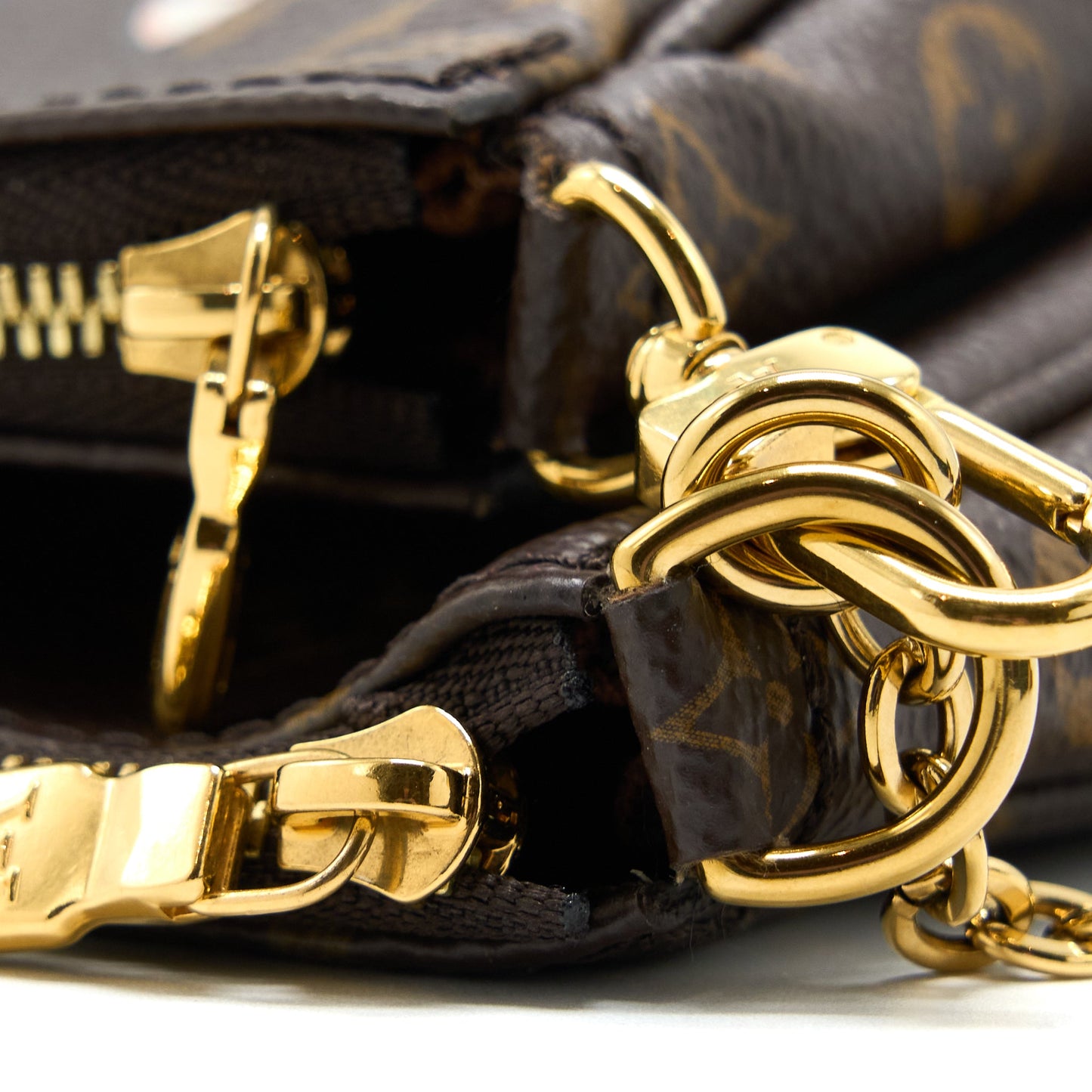 Louis Vuitton Multi Pochette Limited Edition Monogram Canvas Multicolour