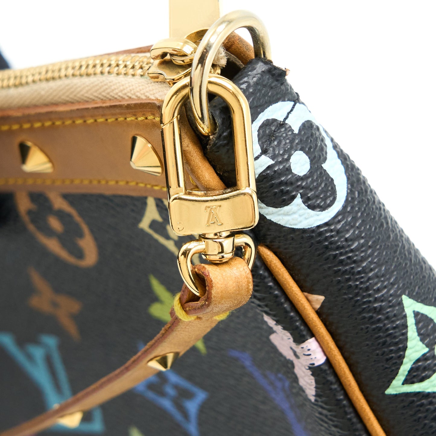 Louis Vuitton Vintage Pochette Accessories Monogram Canvas Black/Multicolour