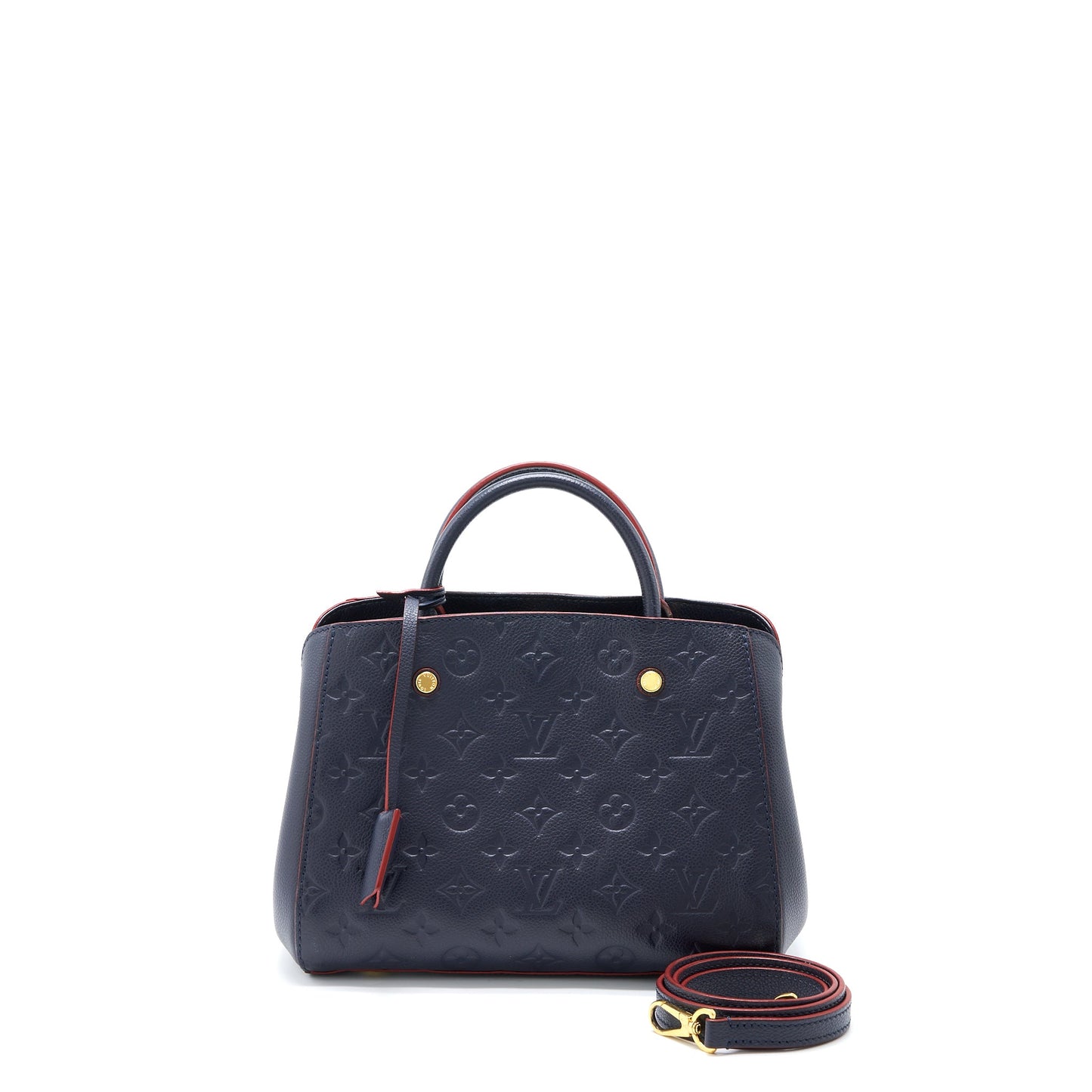 Louis Vuitton Montaigne Monogram Empreinte Navy