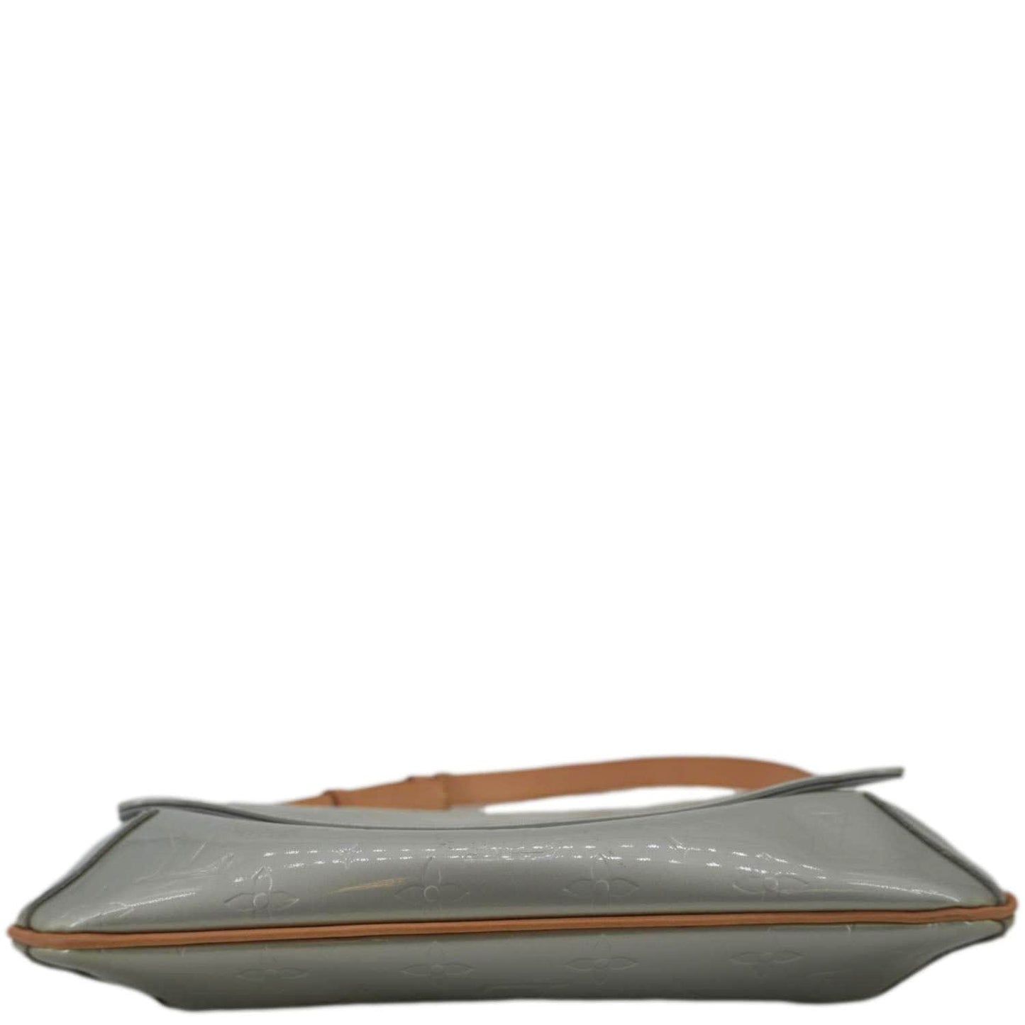LOUIS VUITTON Thompson Street Monogram Vernis Shoulder Bag Silver