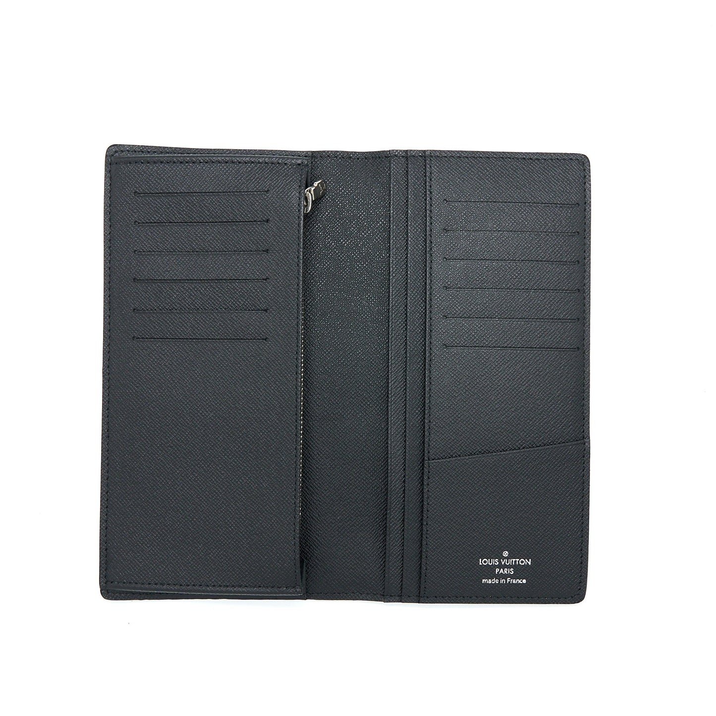 Louis Vuitton Brazza Wallet Damier Graphite Canvas