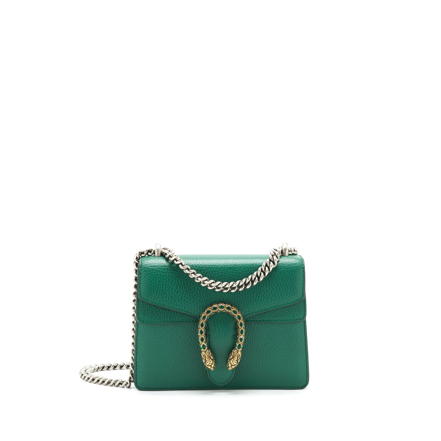 Gucci Mini Dionysus Purse Green Multi colour hardware