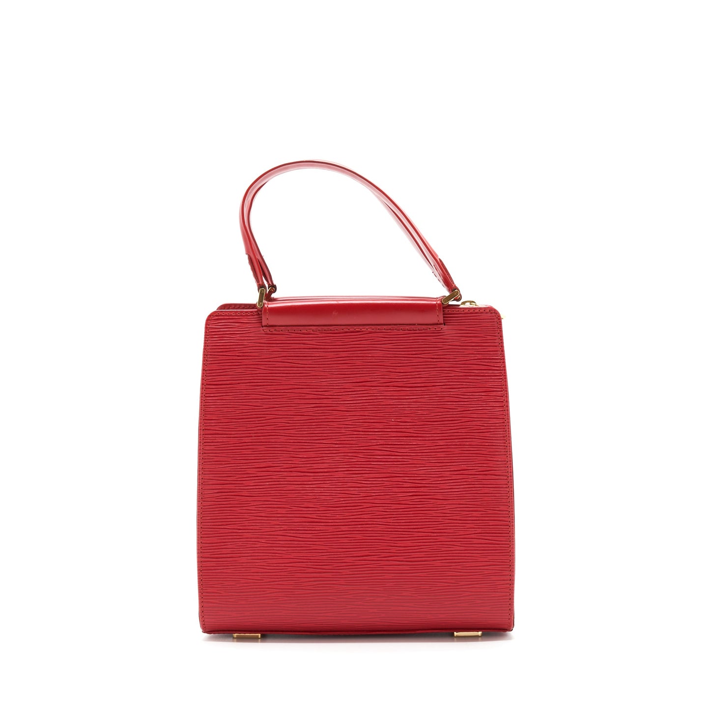 Louis Vuitton vintage Epi Red handle Purse