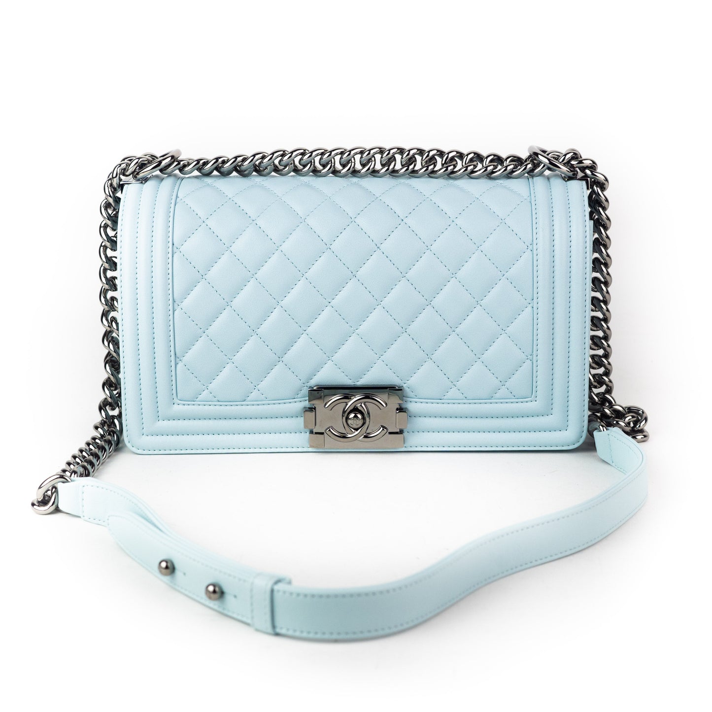 Chanel Lambskin Medium Boy Bag