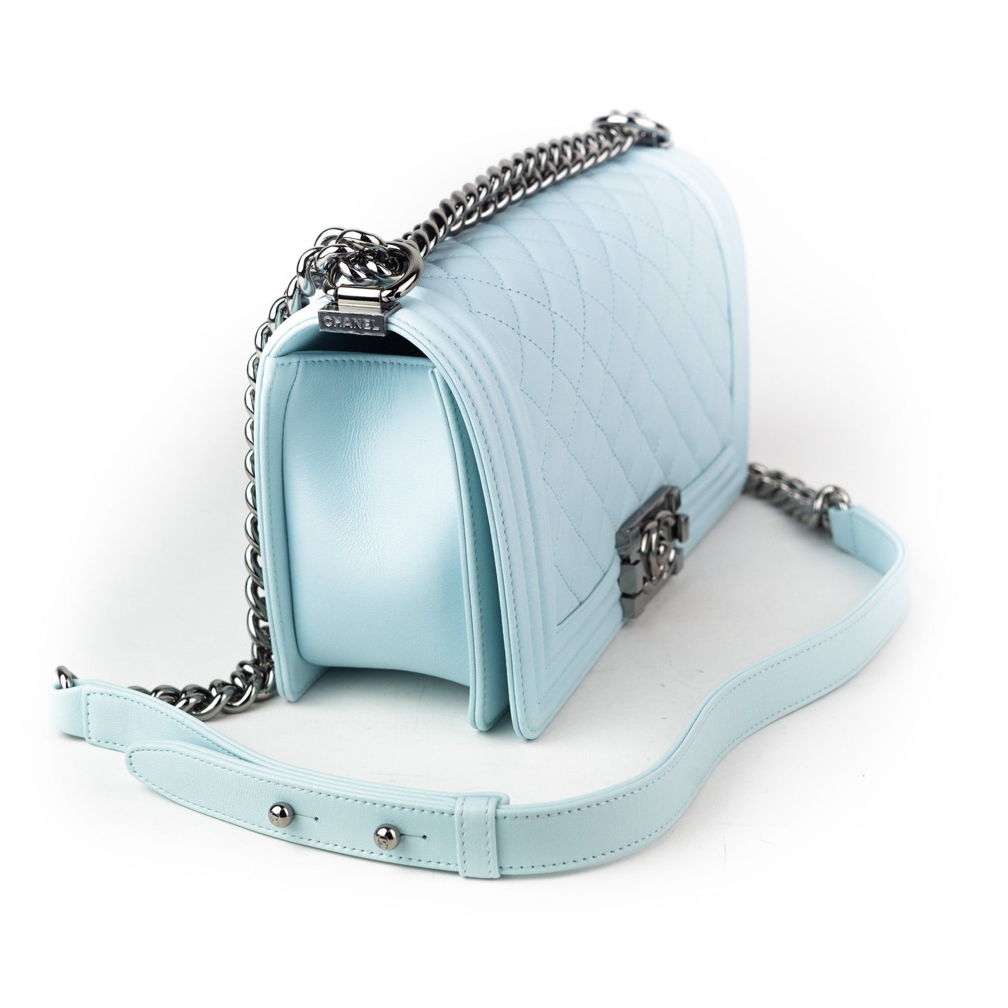 Chanel Lambskin Medium Boy Bag