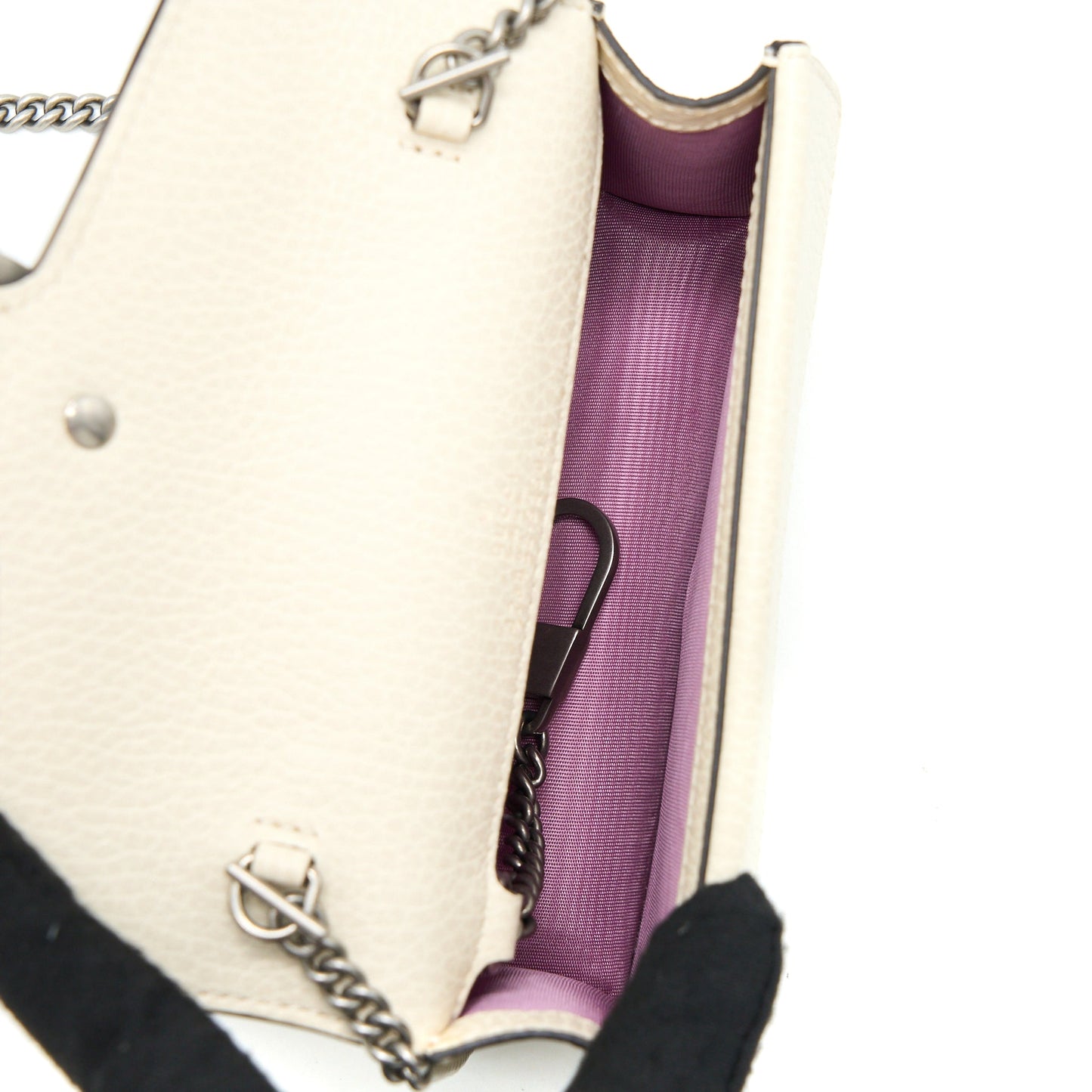 Gucci Super Mini Dionysus Calfskin White