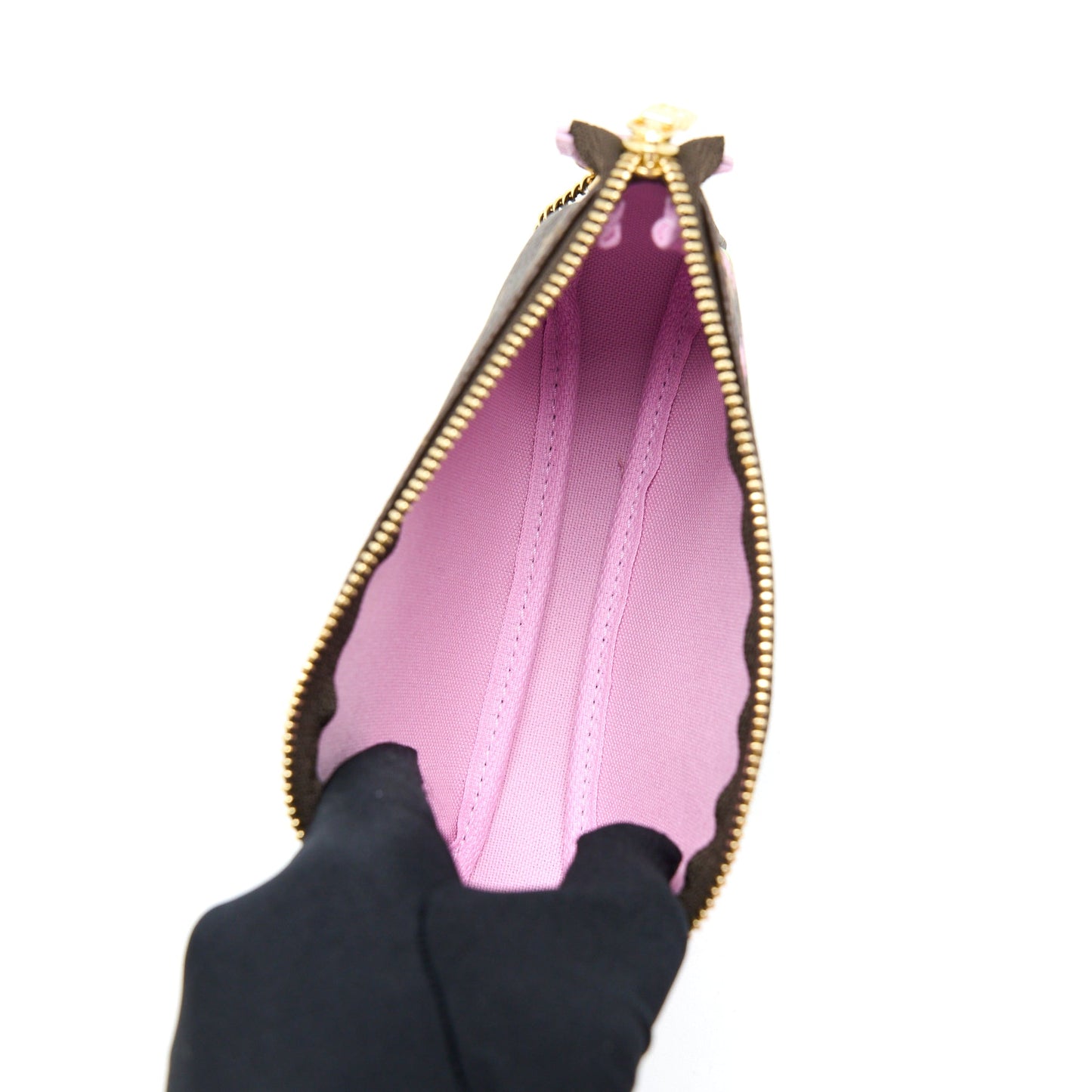 Louis Vuitton Mini Pochette Limited Edition Monogram Canvas / Pink