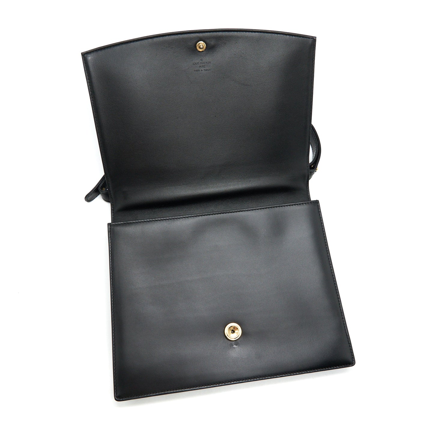 Louis Vuitton Delphes Vintage Opera Line Purse Limited Ed Black Leather Mini Purse